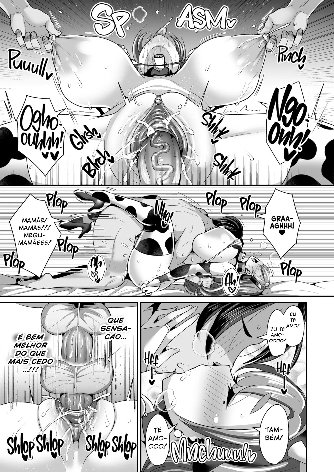 Her, My Younger Well-Endowed Stepmom, And Me, a Sill Old Guy Who's Only Ever Wanted To Be Loved Hentai pt-br 41
