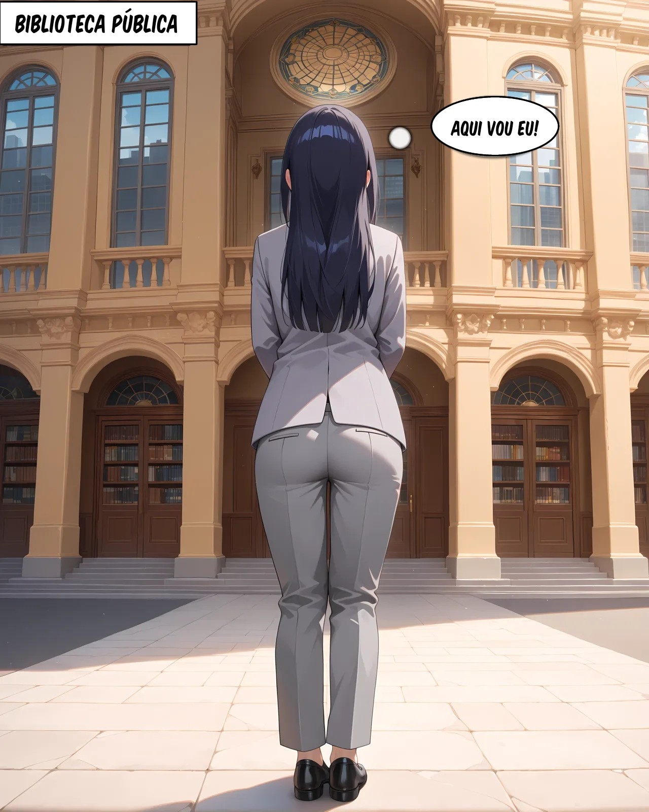 Hinata Librarian Slut Hentai pt-br 03