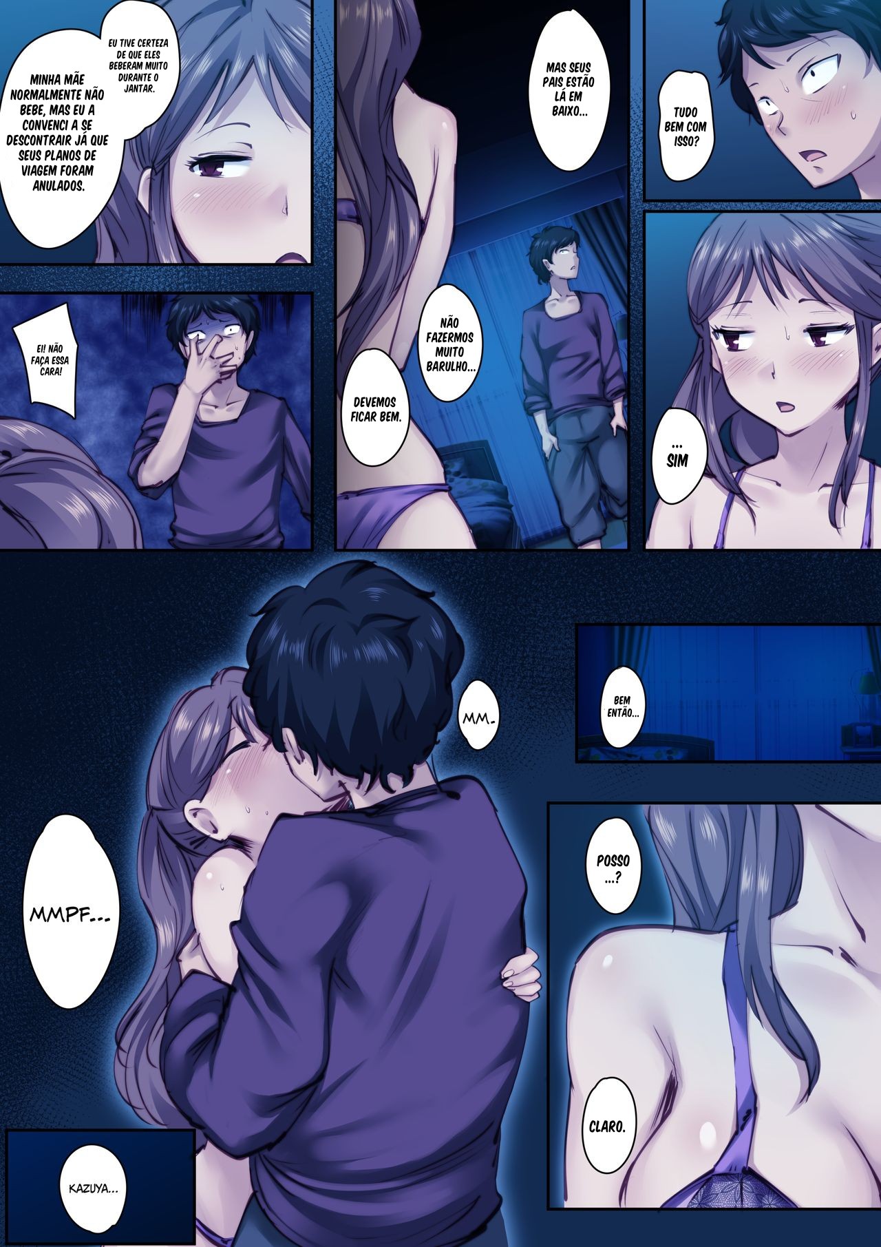 Home Alone Romp With My Childhood Friend Hentai pt-br 16
