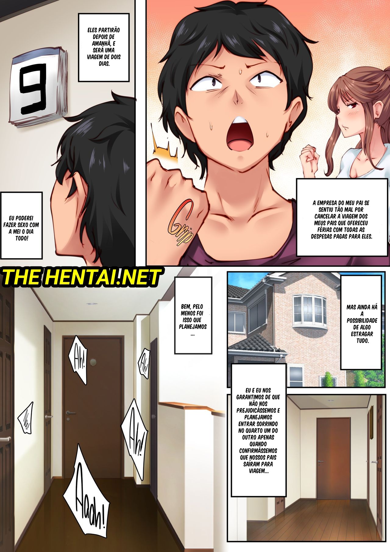 Home Alone Romp With My Childhood Friend Hentai pt-br 29
