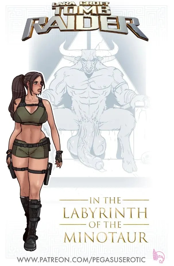 Lara Croft: Labyrinth Of The Minotaur Hentai pt-br 01