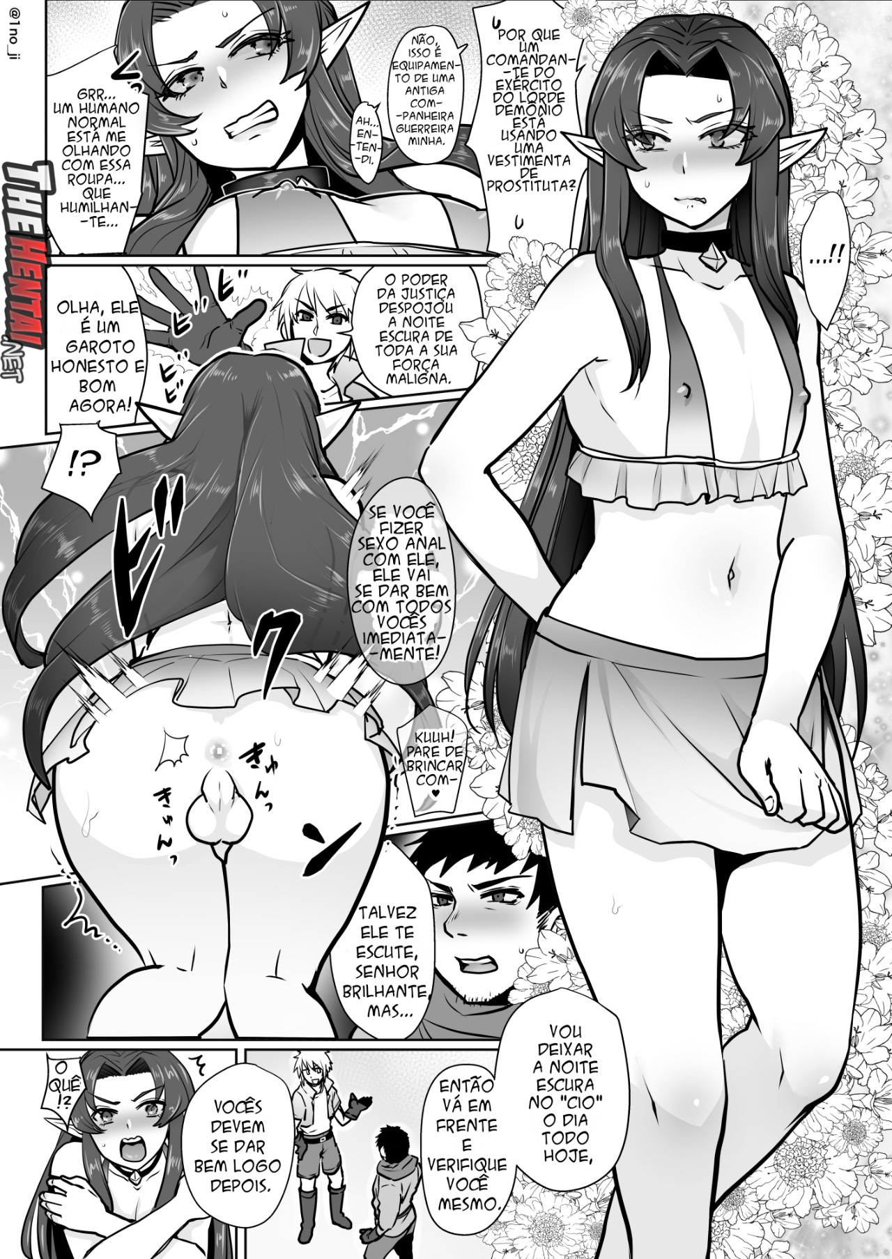 Maou-gun No Moto Kanbu Ga Yuusha Ni Makete Mesu Ni Sareru Hanashi Hentai pt-br 17