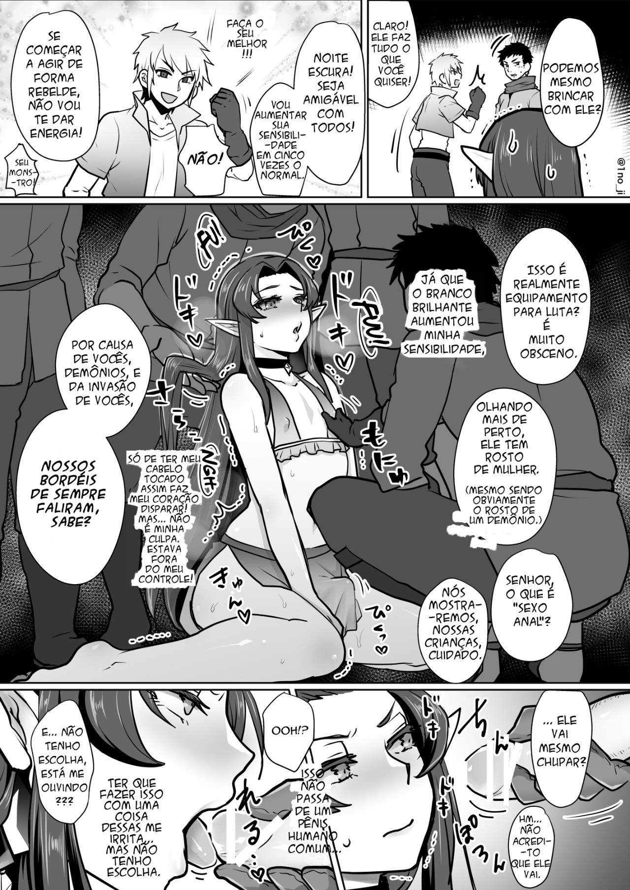 Maou-gun No Moto Kanbu Ga Yuusha Ni Makete Mesu Ni Sareru Hanashi Hentai pt-br 18