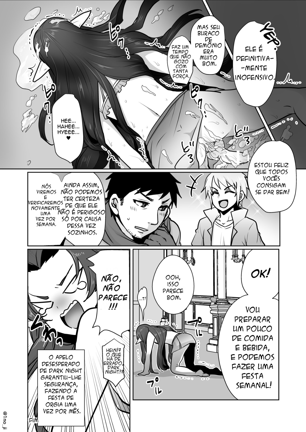 Maou-gun No Moto Kanbu Ga Yuusha Ni Makete Mesu Ni Sareru Hanashi Hentai pt-br 21