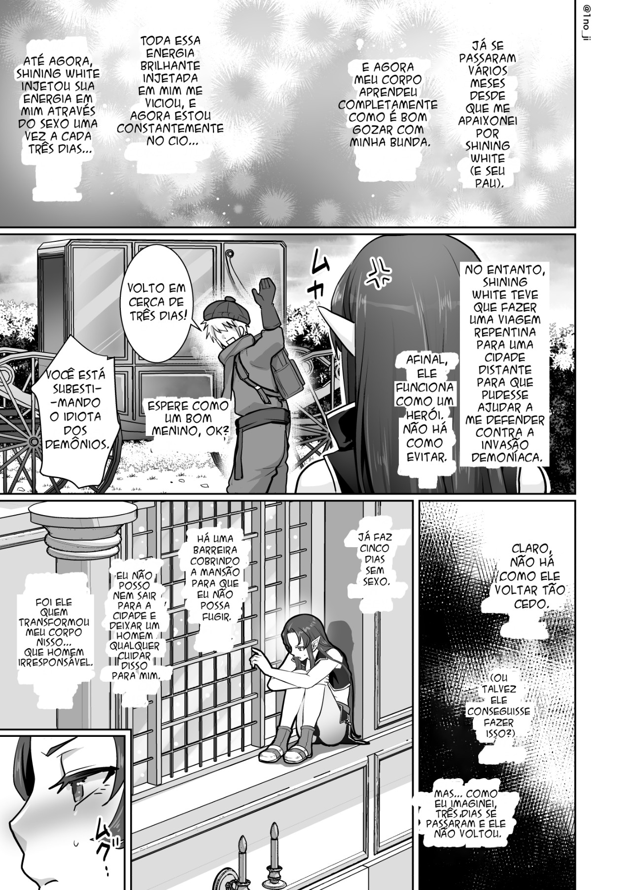 Maou-gun No Moto Kanbu Ga Yuusha Ni Makete Mesu Ni Sareru Hanashi Hentai pt-br 36