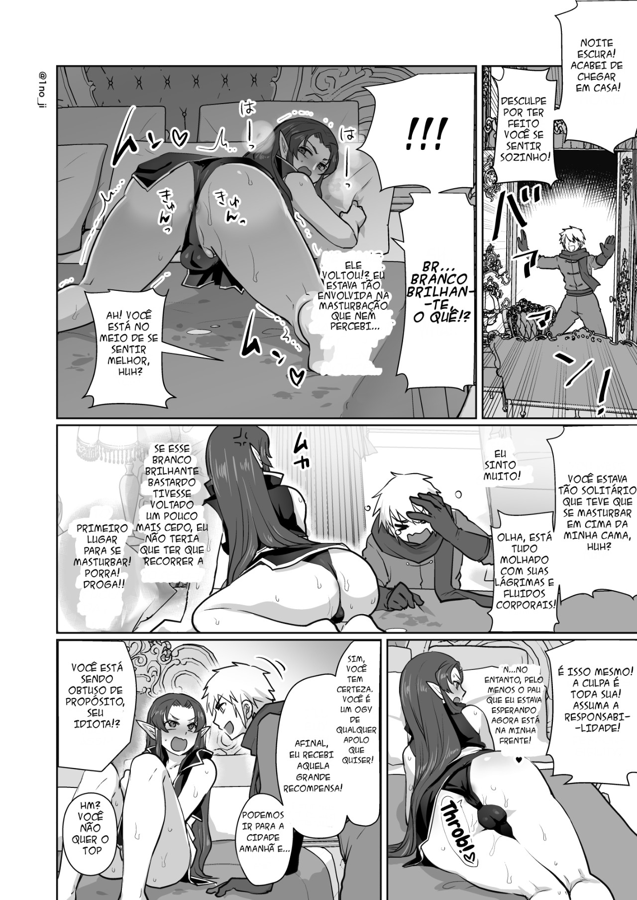 Maou-gun No Moto Kanbu Ga Yuusha Ni Makete Mesu Ni Sareru Hanashi Hentai pt-br 43