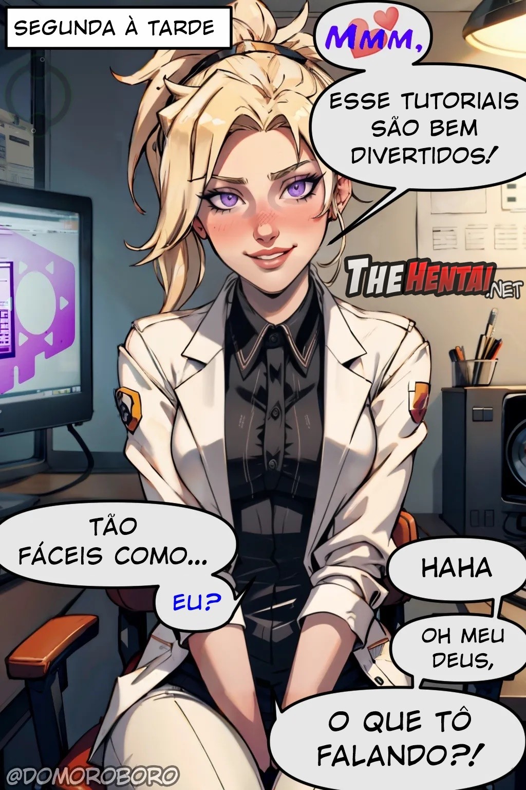 Mercy's OverWrite Hentai pt-br 03