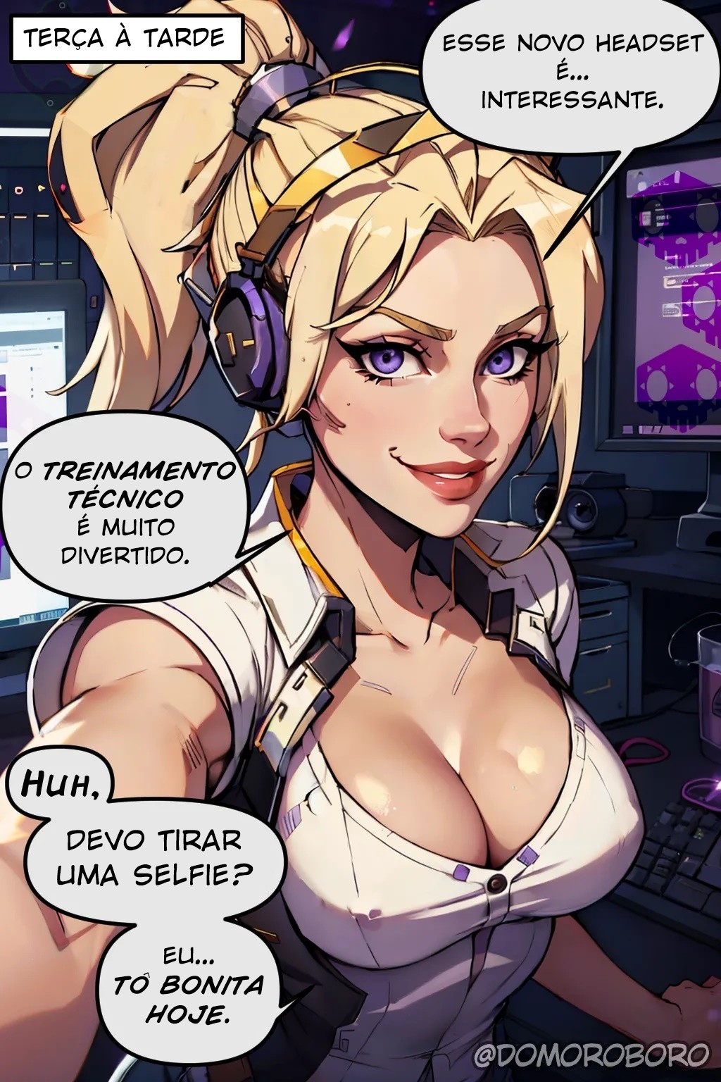 Mercy's OverWrite Hentai pt-br 05