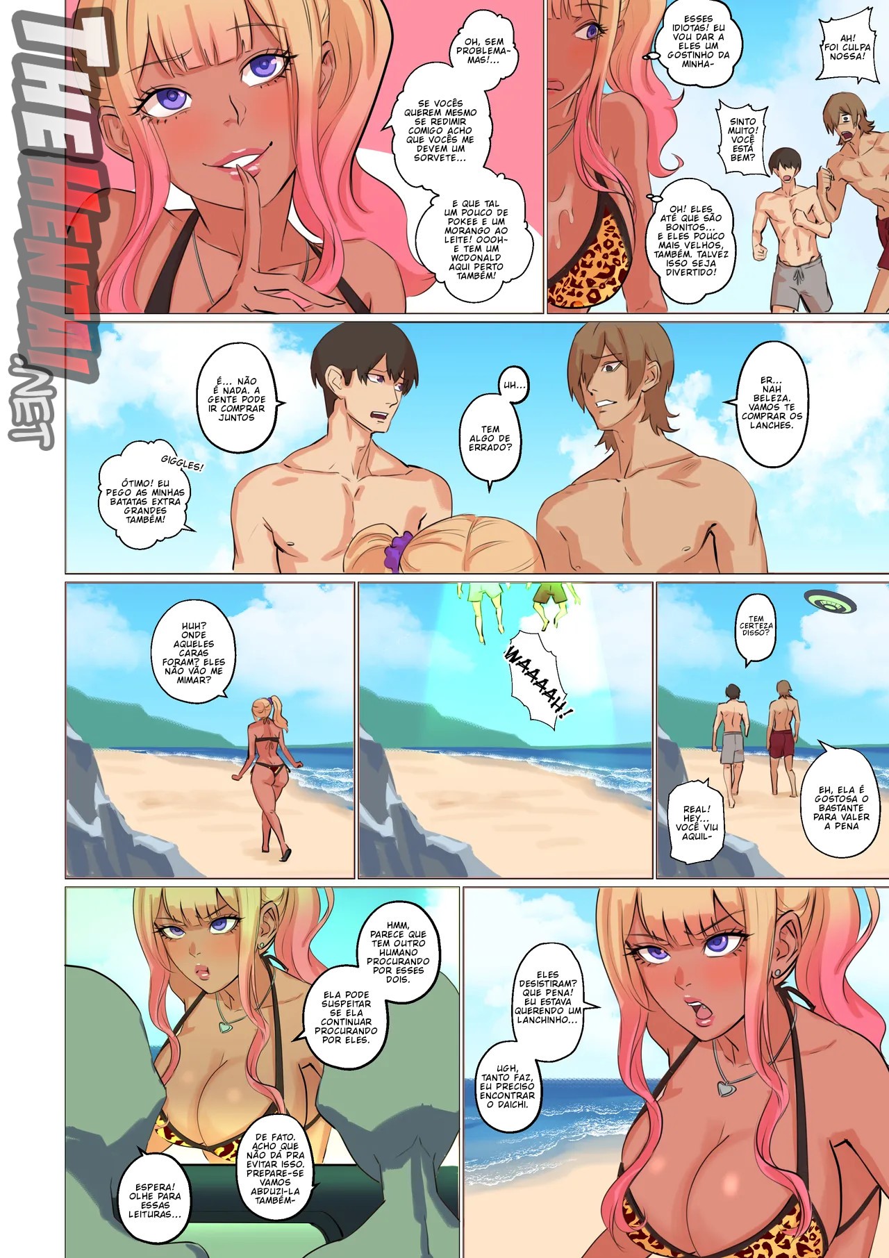 My Shy Best Friend Turned Into a Gal Girl Hentai pt-br 36