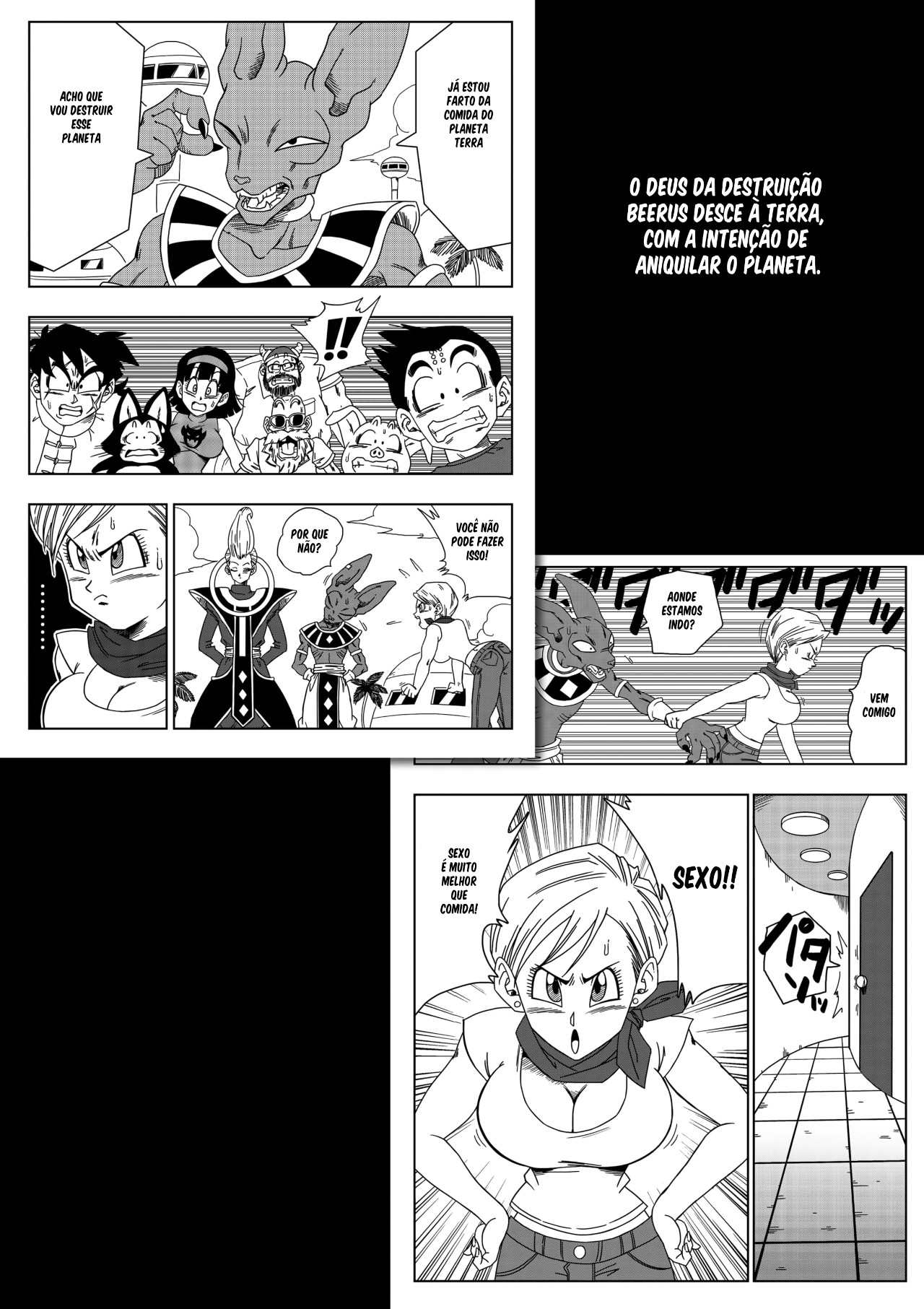 No One Can Go Against Beerus! Hentai pt-br 02