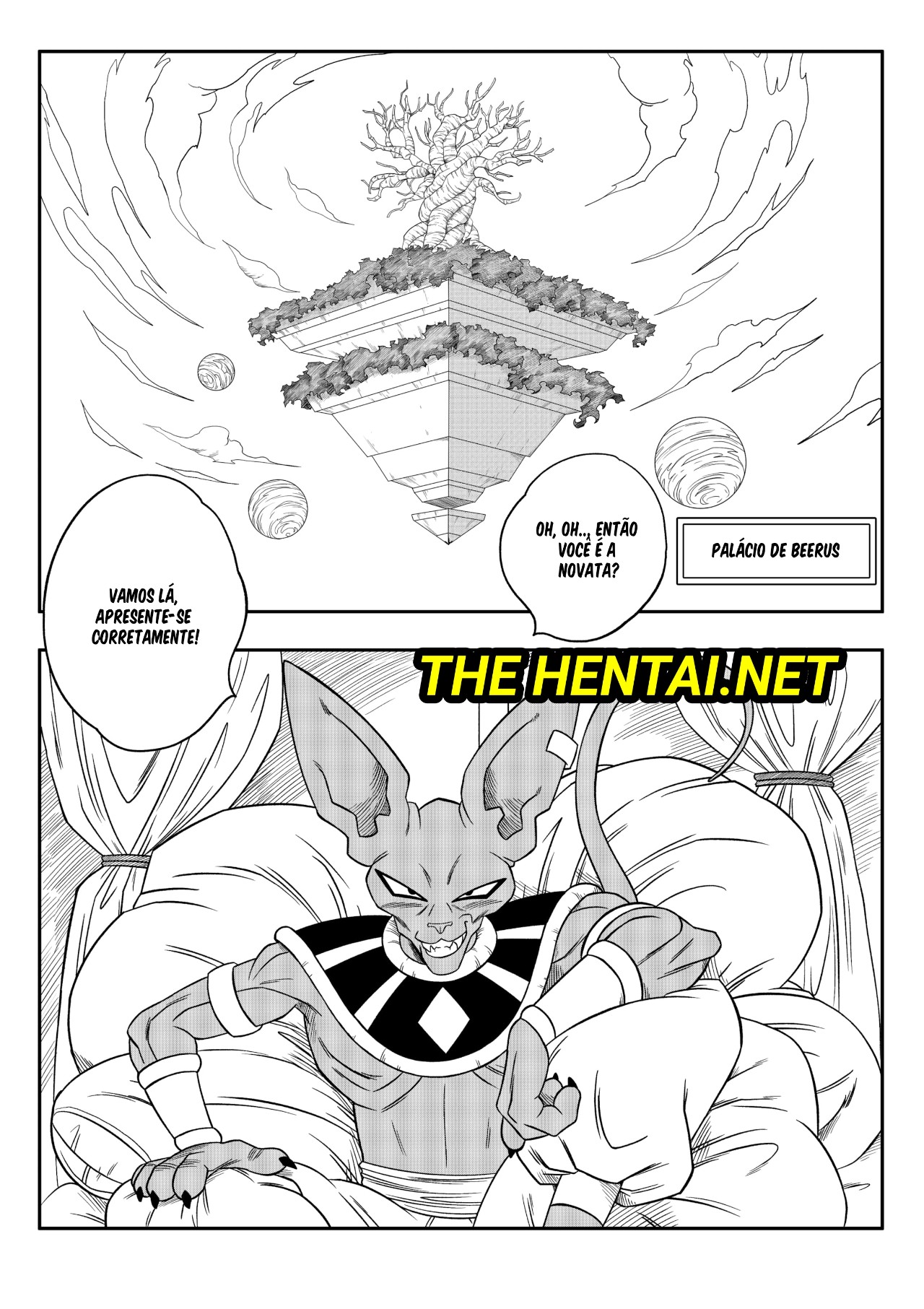 No One Can Go Against Beerus! Hentai pt-br 08