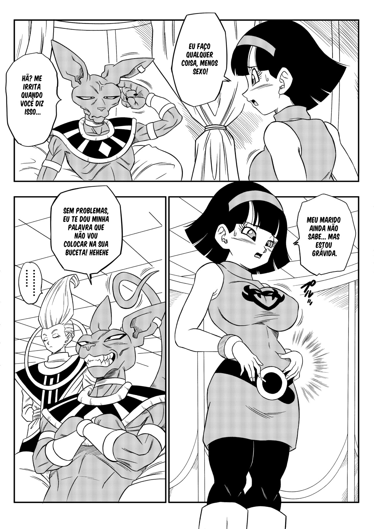 No One Can Go Against Beerus! Hentai pt-br 11