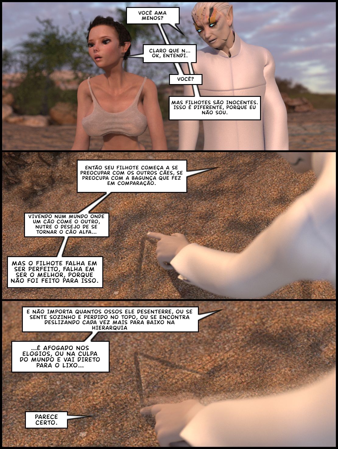 One Human Being Part 8 Hentai pt-br 117