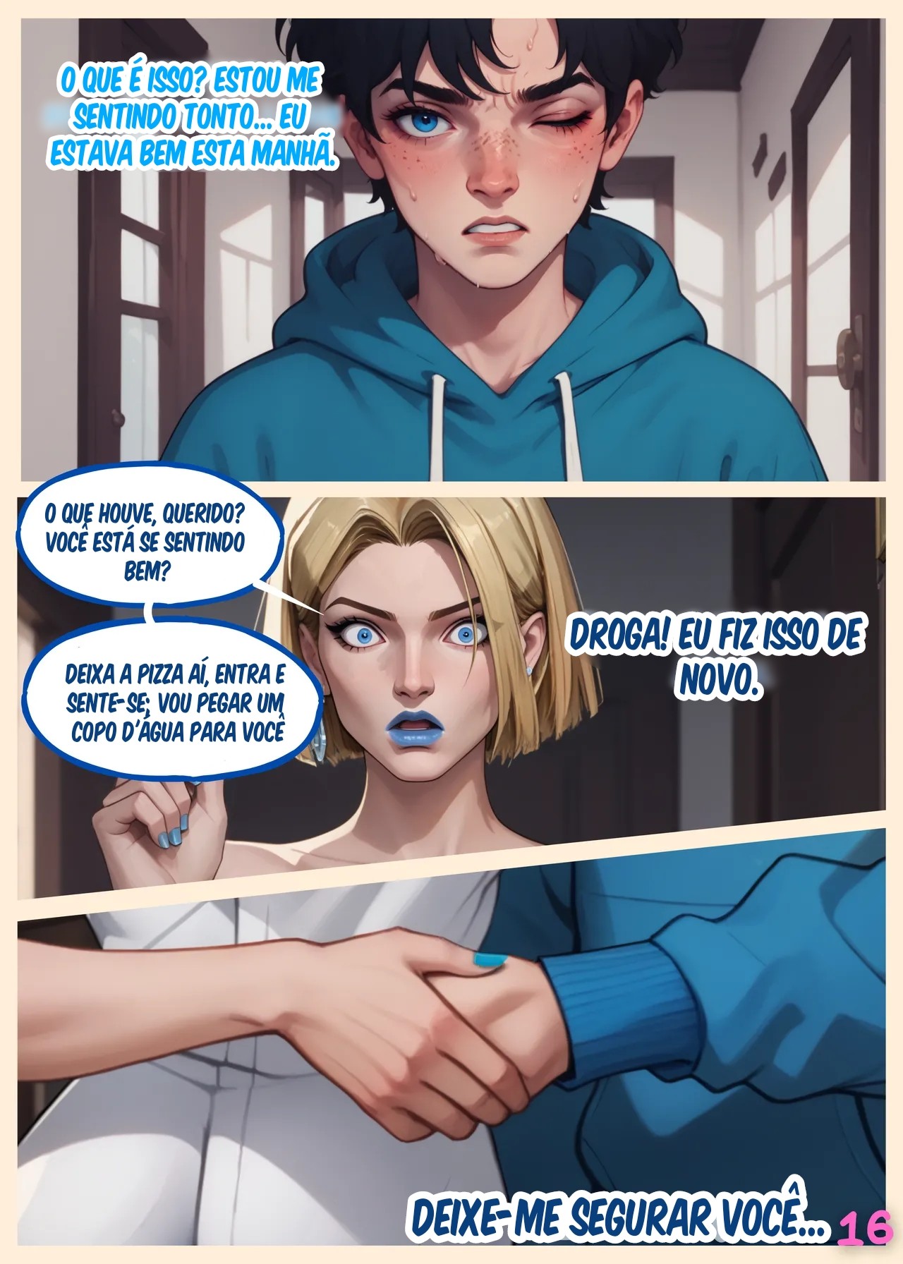 Pizza Delivery By Semaiana  Hentai pt-br 17