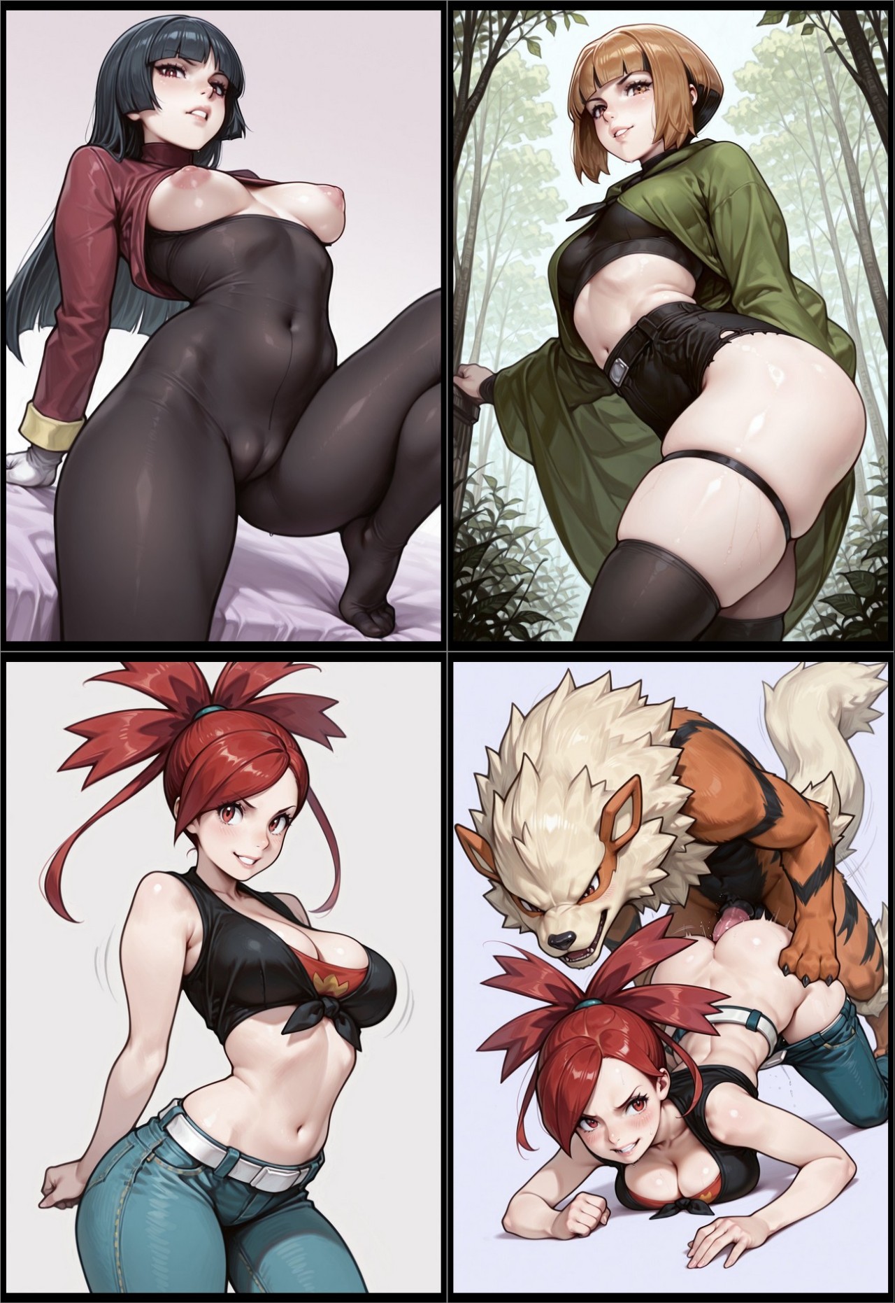 Pokégirls Extra Mix Hentai pt-br 17