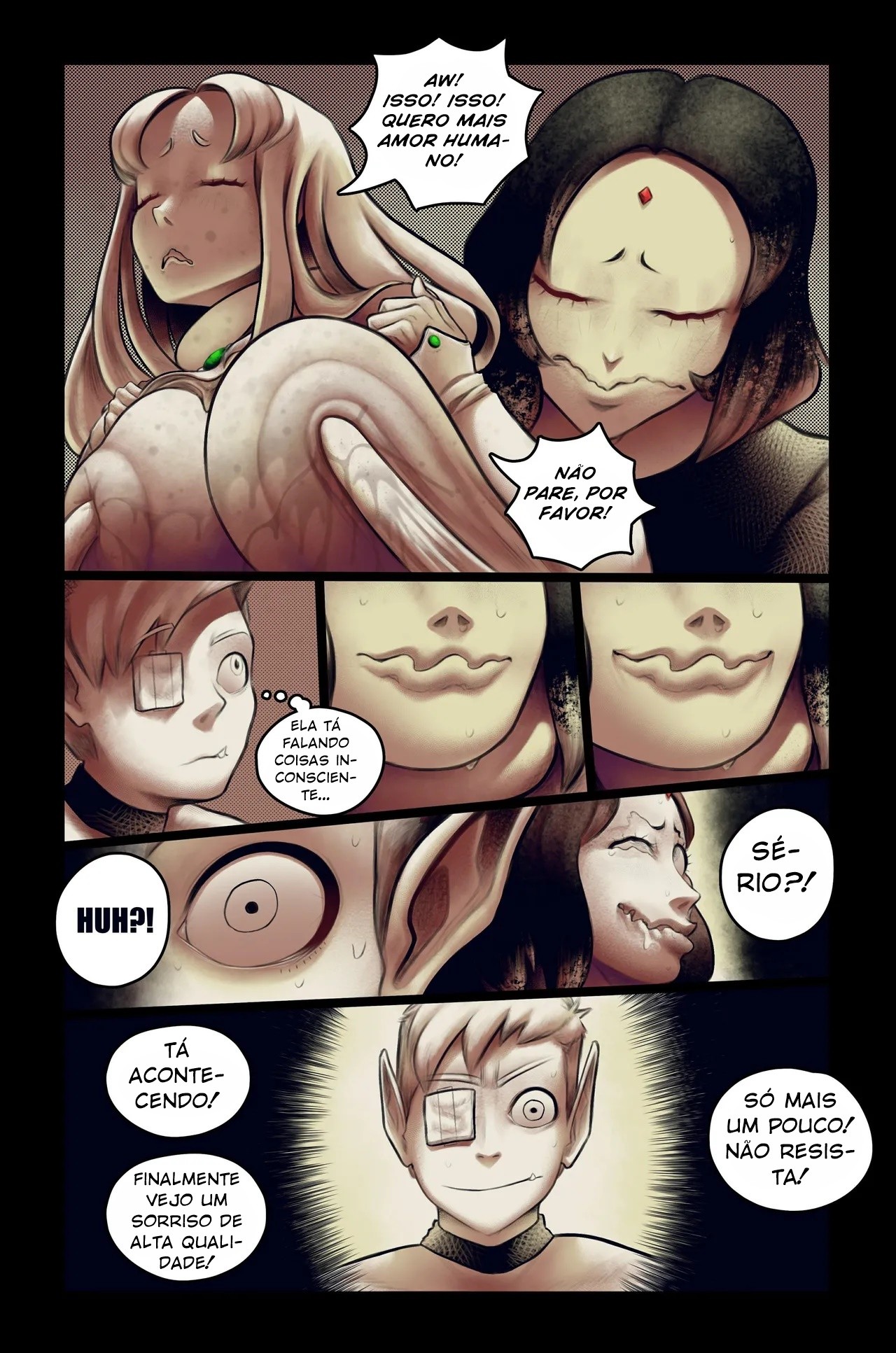 Raven Doesn't Smile Hentai pt-br 47