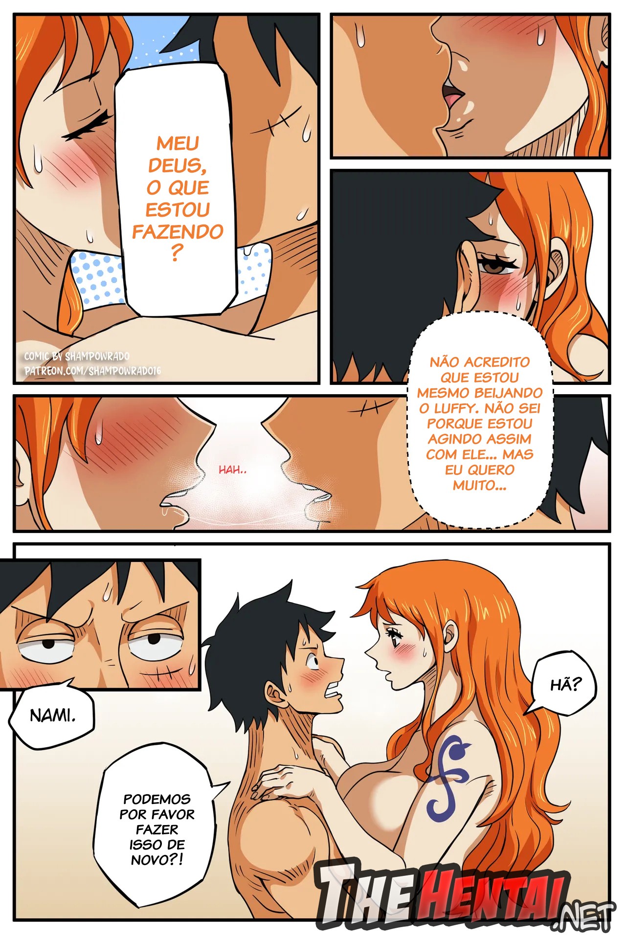 Realization Luffy x Nami Hentai pt-br 14