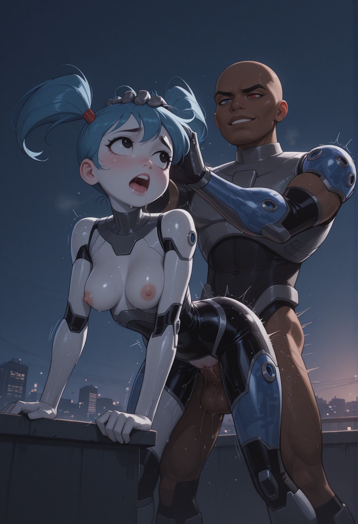 System Overload: Jenny Meets Cyborg Hentai pt-br 17