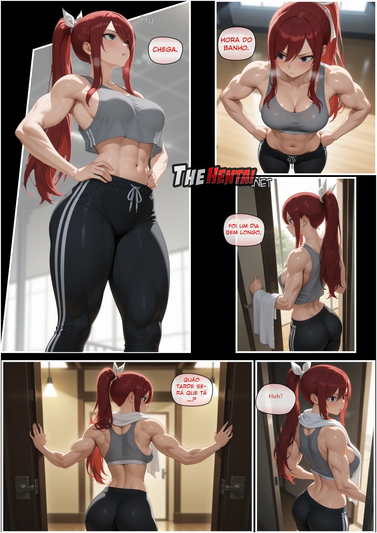 The Fervant Guild: Exhausted Erza Hentai pt-br 03