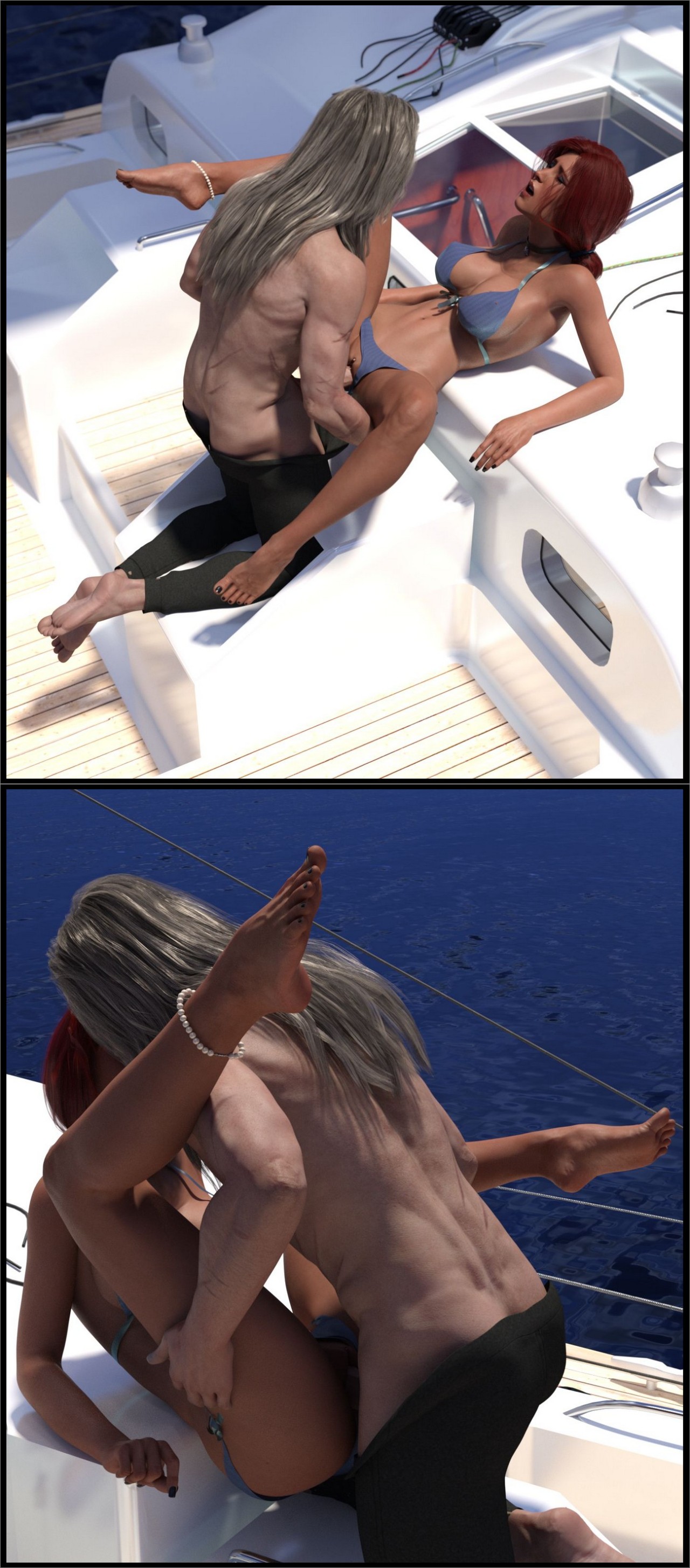 Triss's Summer Hentai pt-br 21