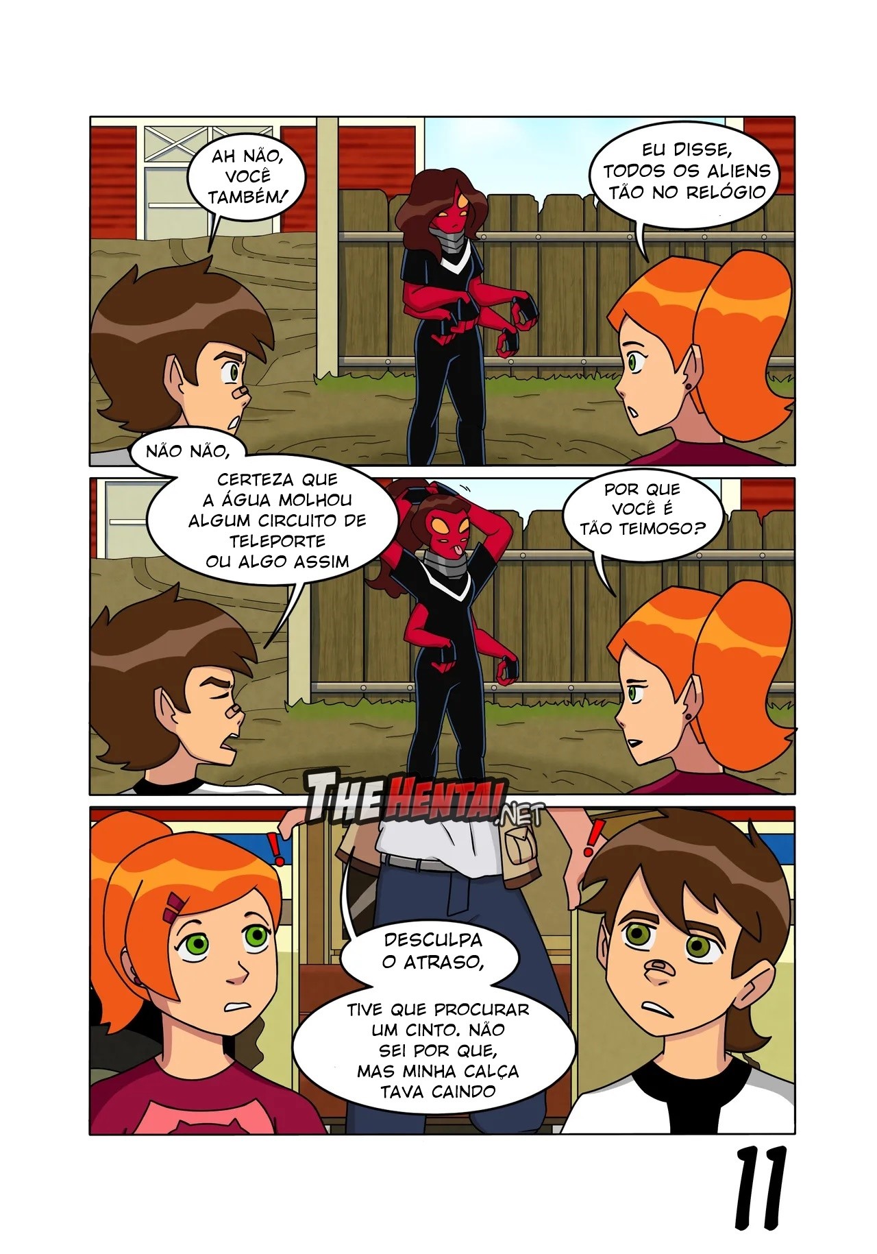 Ben 10: Chaquetrix Part 14 Hentai pt-br 12