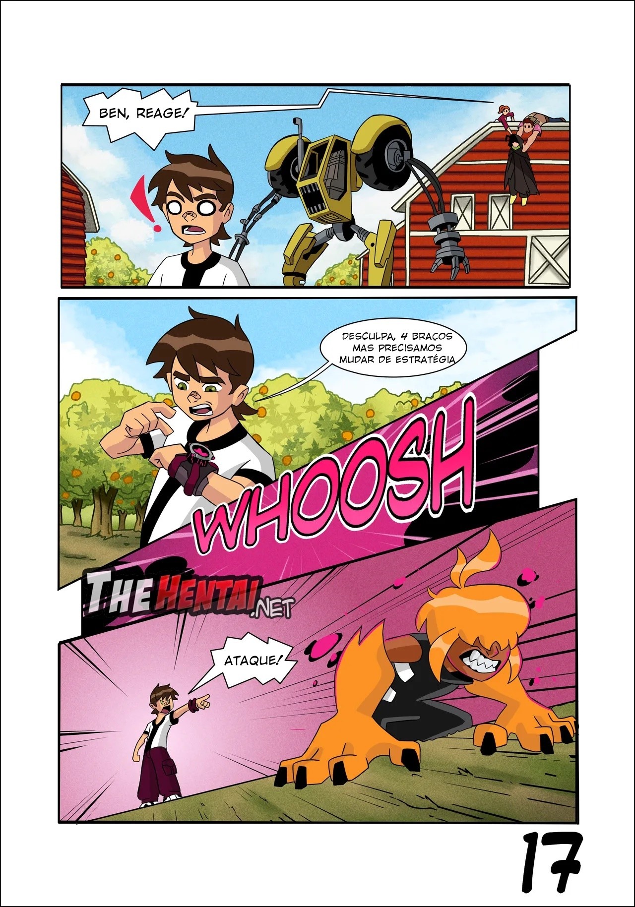 Ben 10: Chaquetrix Part 14 Hentai pt-br 18