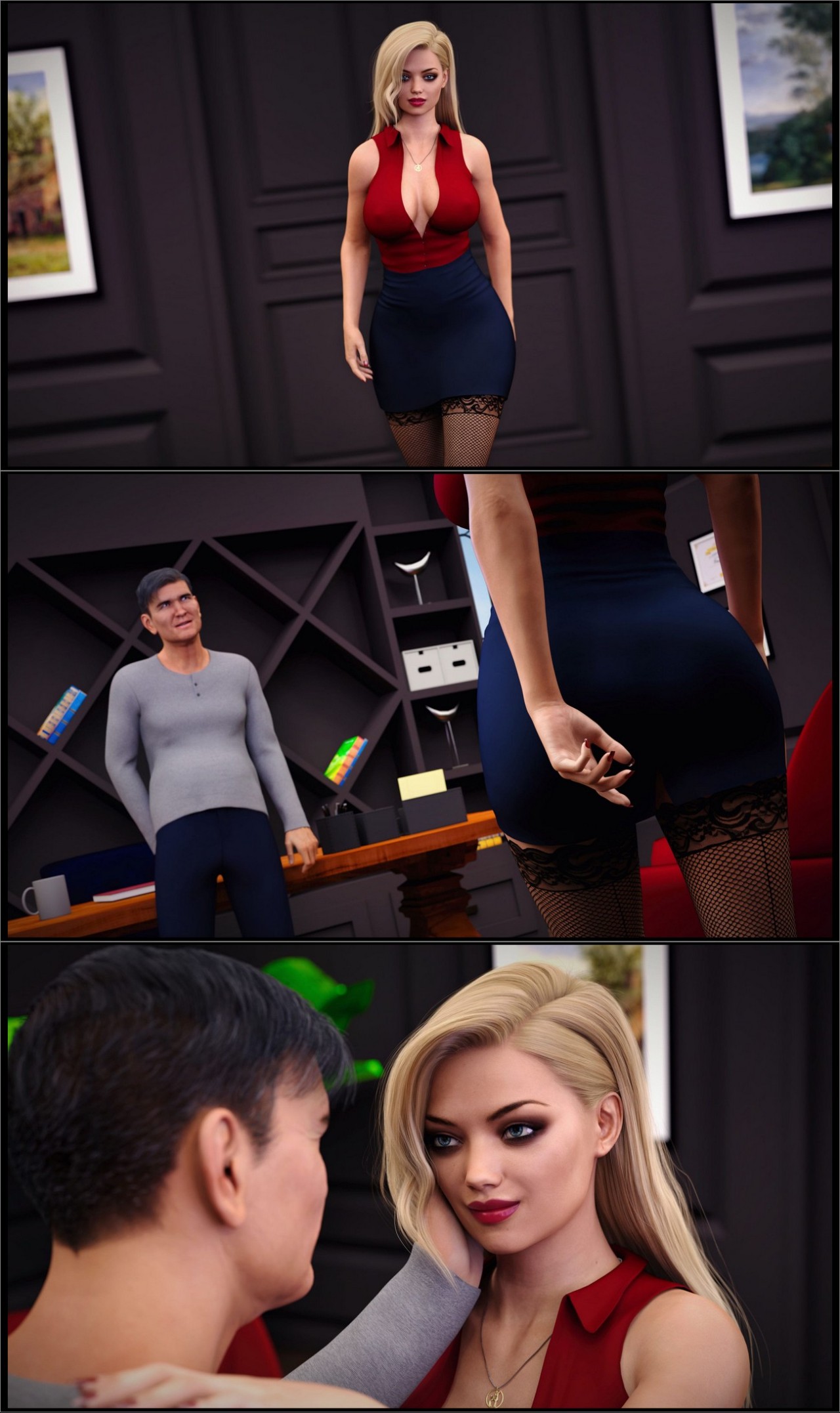 Busted Part 2: Business  Hentai pt-br 02