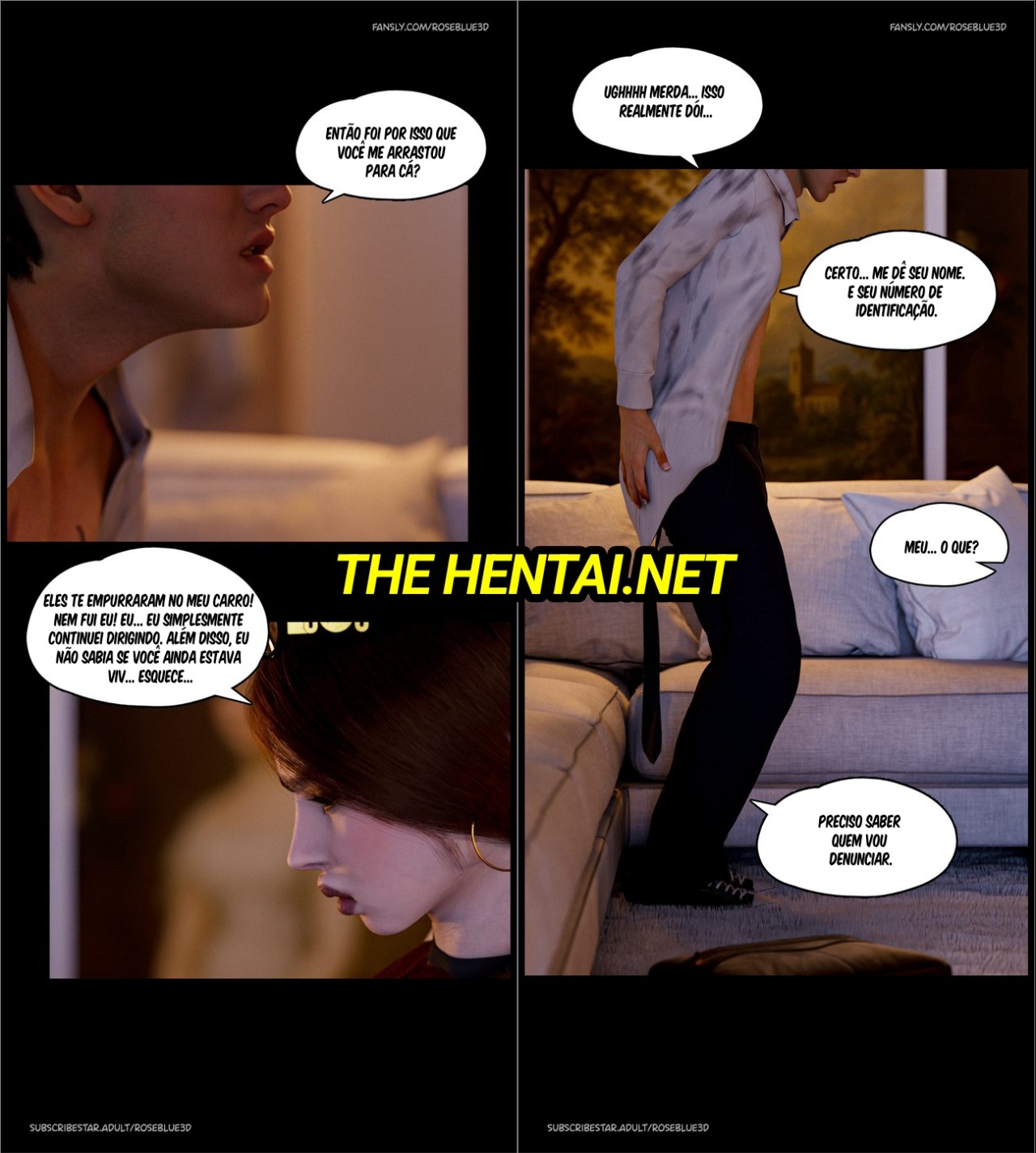 Dismissed By Rose Blue 3D Hentai pt-br 23