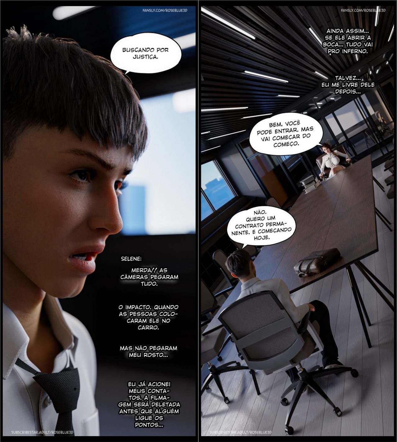 Dismissed By Rose Blue 3D Part 2 Hentai pt-br 08