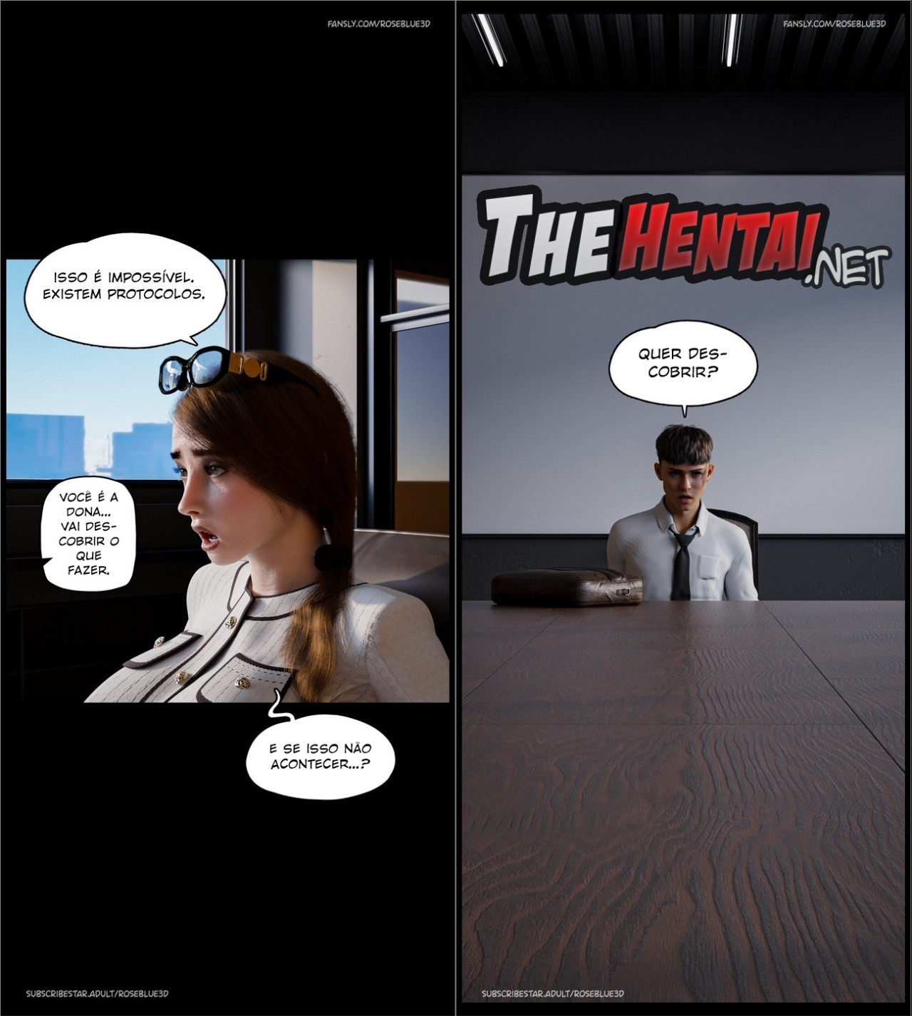 Dismissed By Rose Blue 3D Part 2 Hentai pt-br 09