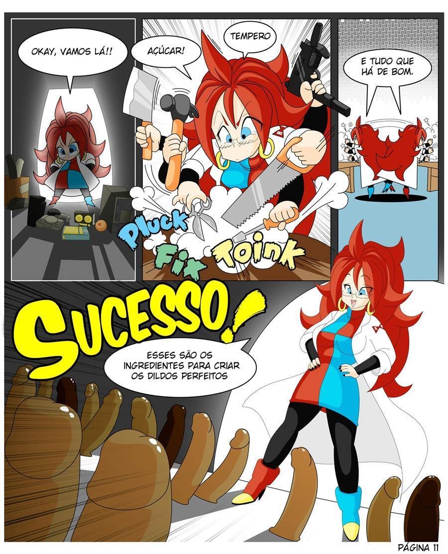 Dragon Ball Yamete: Android 21 Saga Hentai pt-br 15