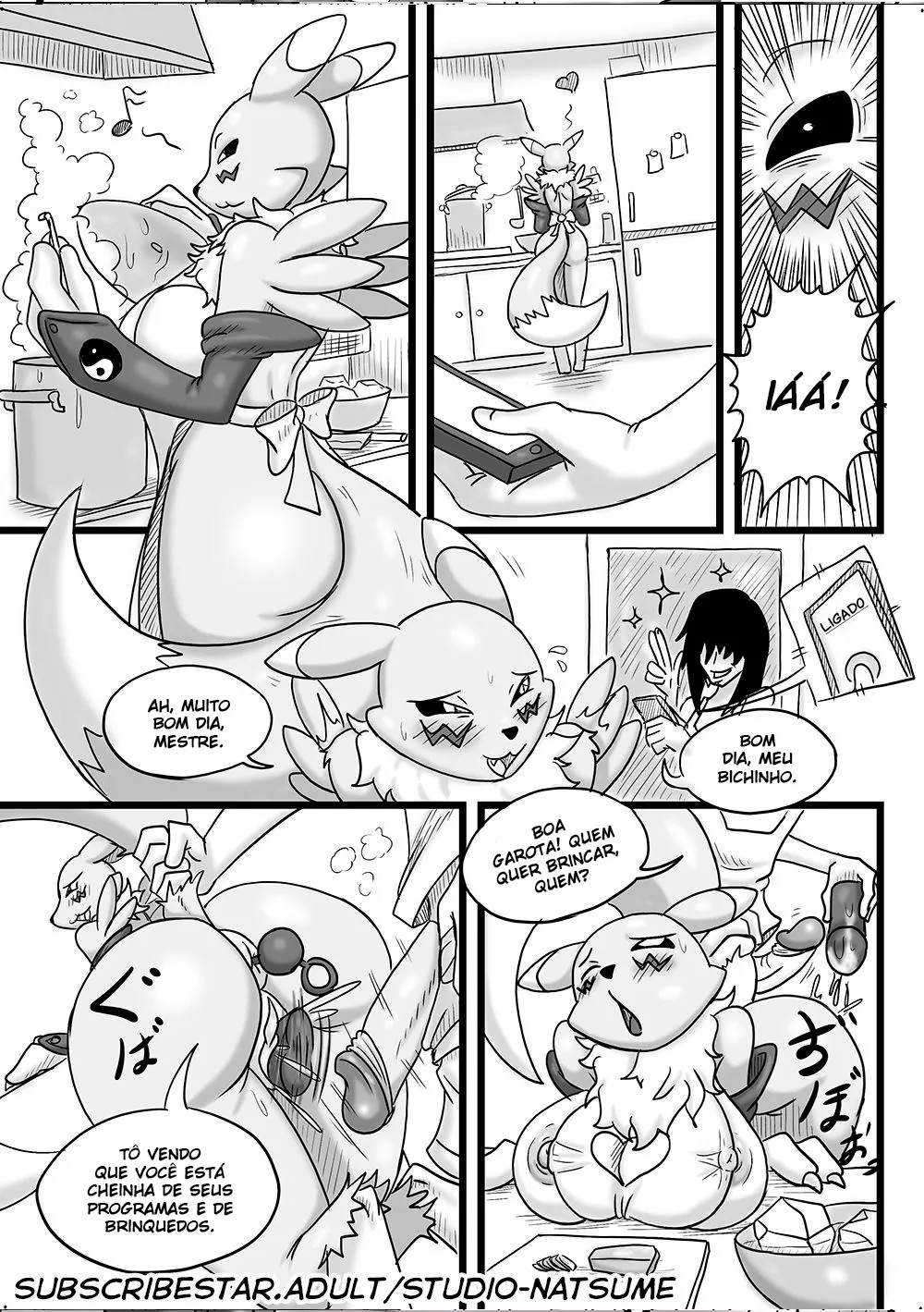 Fluffy Tail Hentai pt-br 14