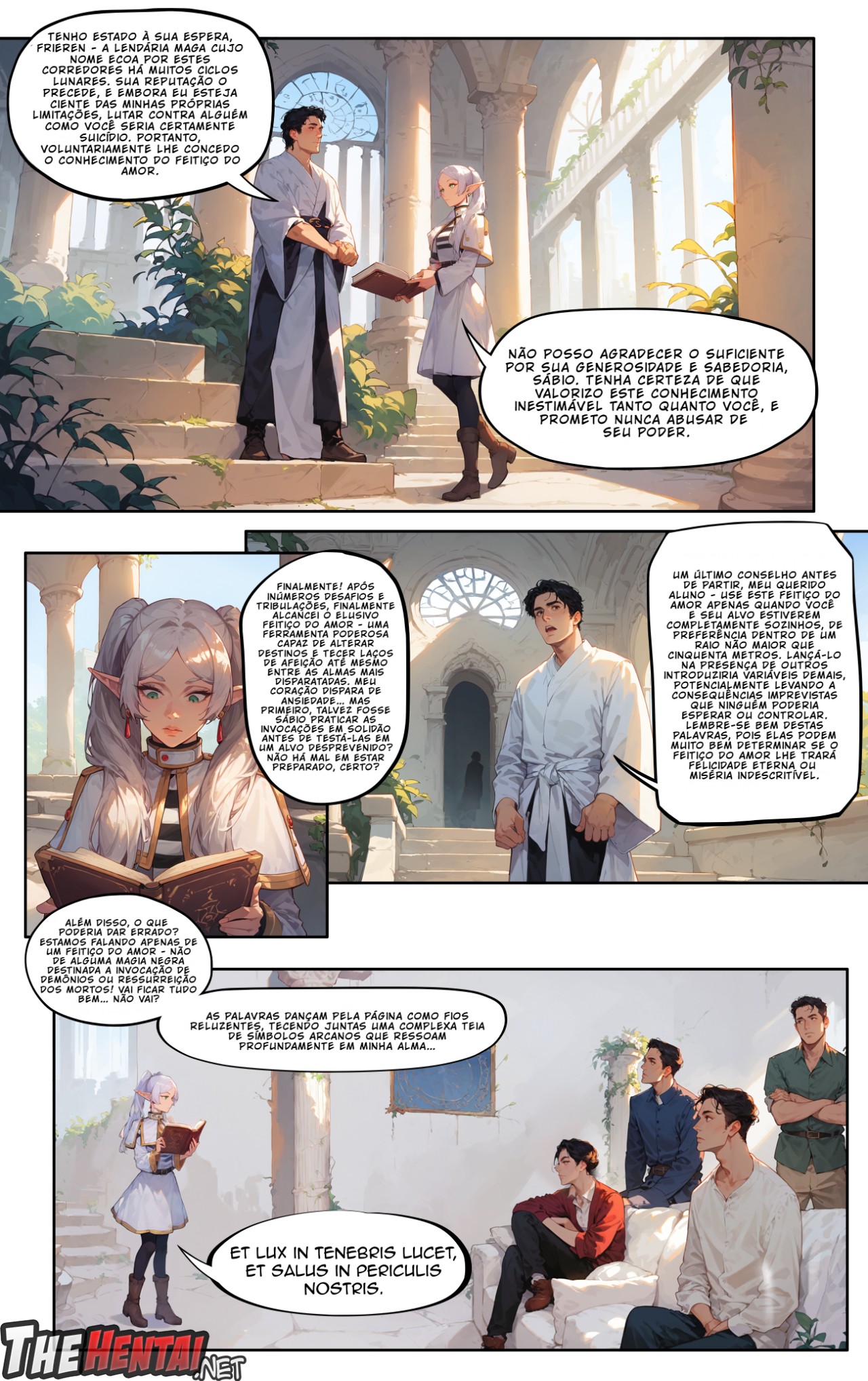 Frieren's Spell Of Love: A Group's Effort  Hentai pt-br 04