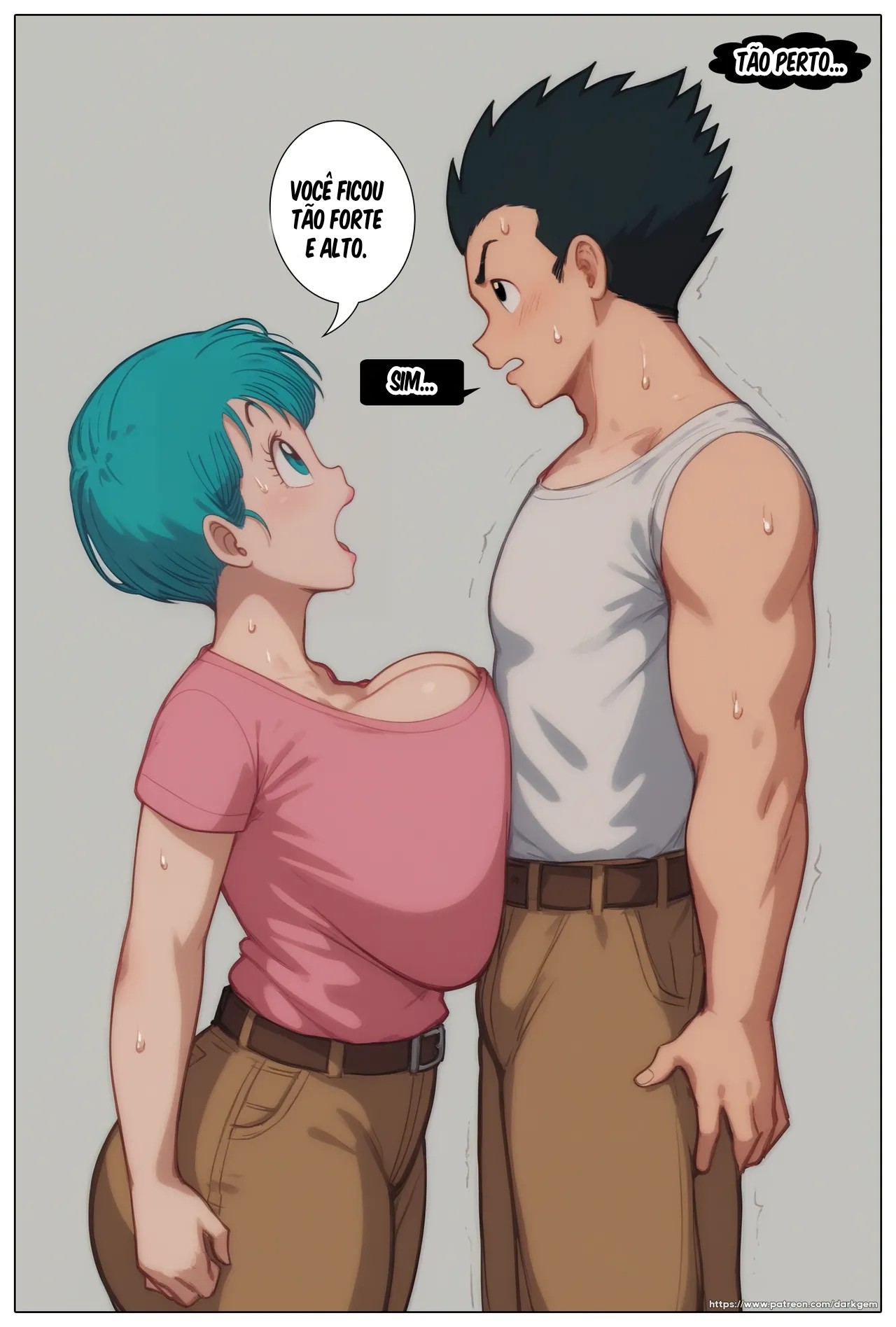 Gohan Visits Bulma Hentai pt-br 03