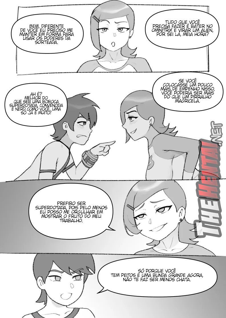 Gwen Mini-Comic Hentai pt-br 03