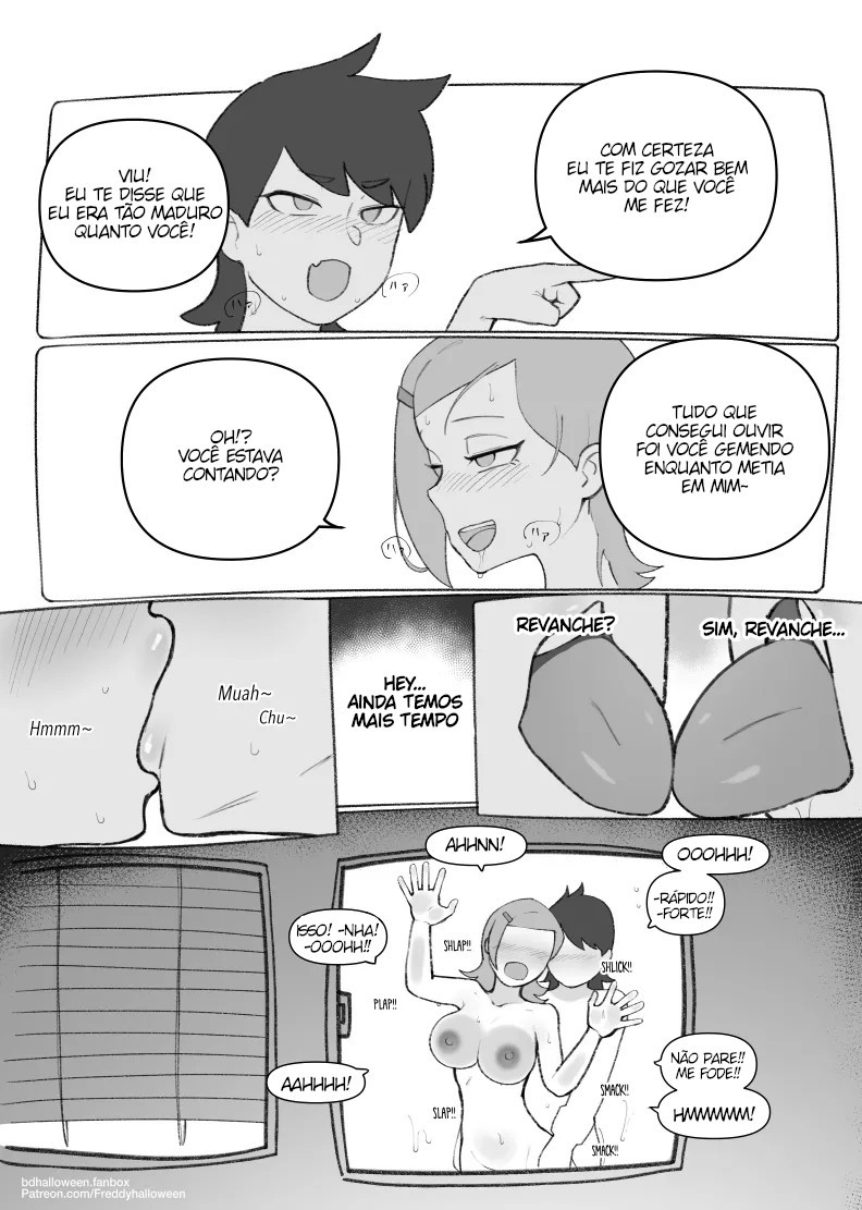 Gwen Mini-Comic Hentai pt-br 17