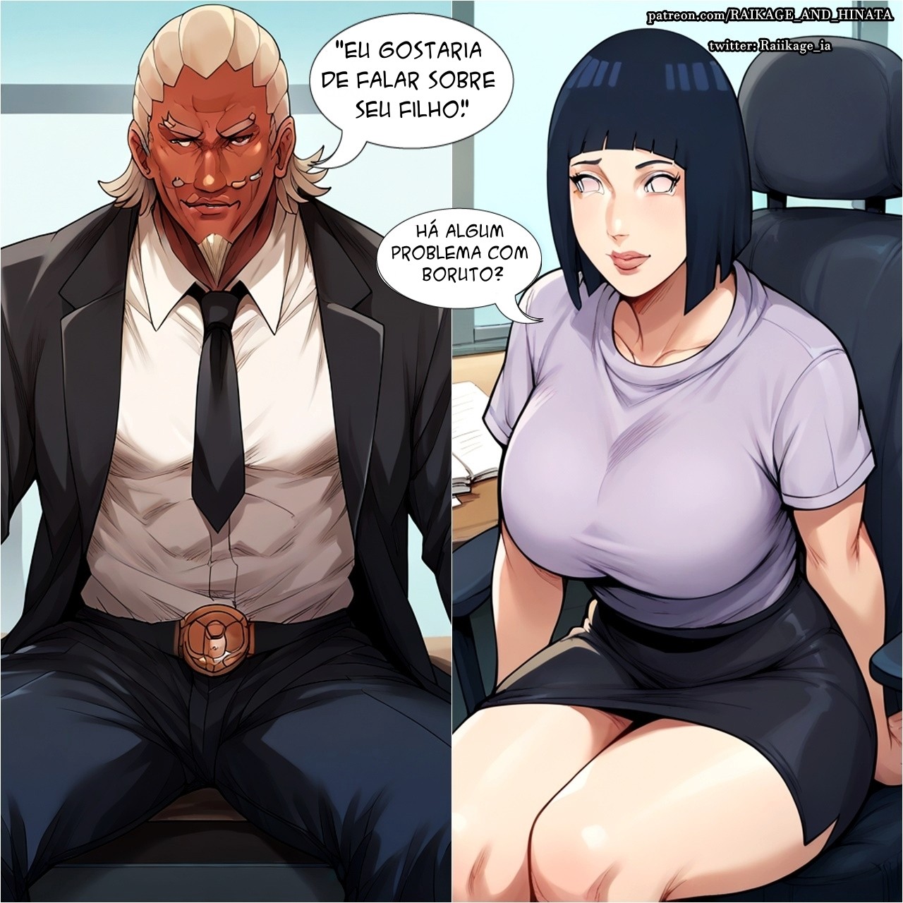 HINATA: SCHOOL MOM Hentai pt-br 09