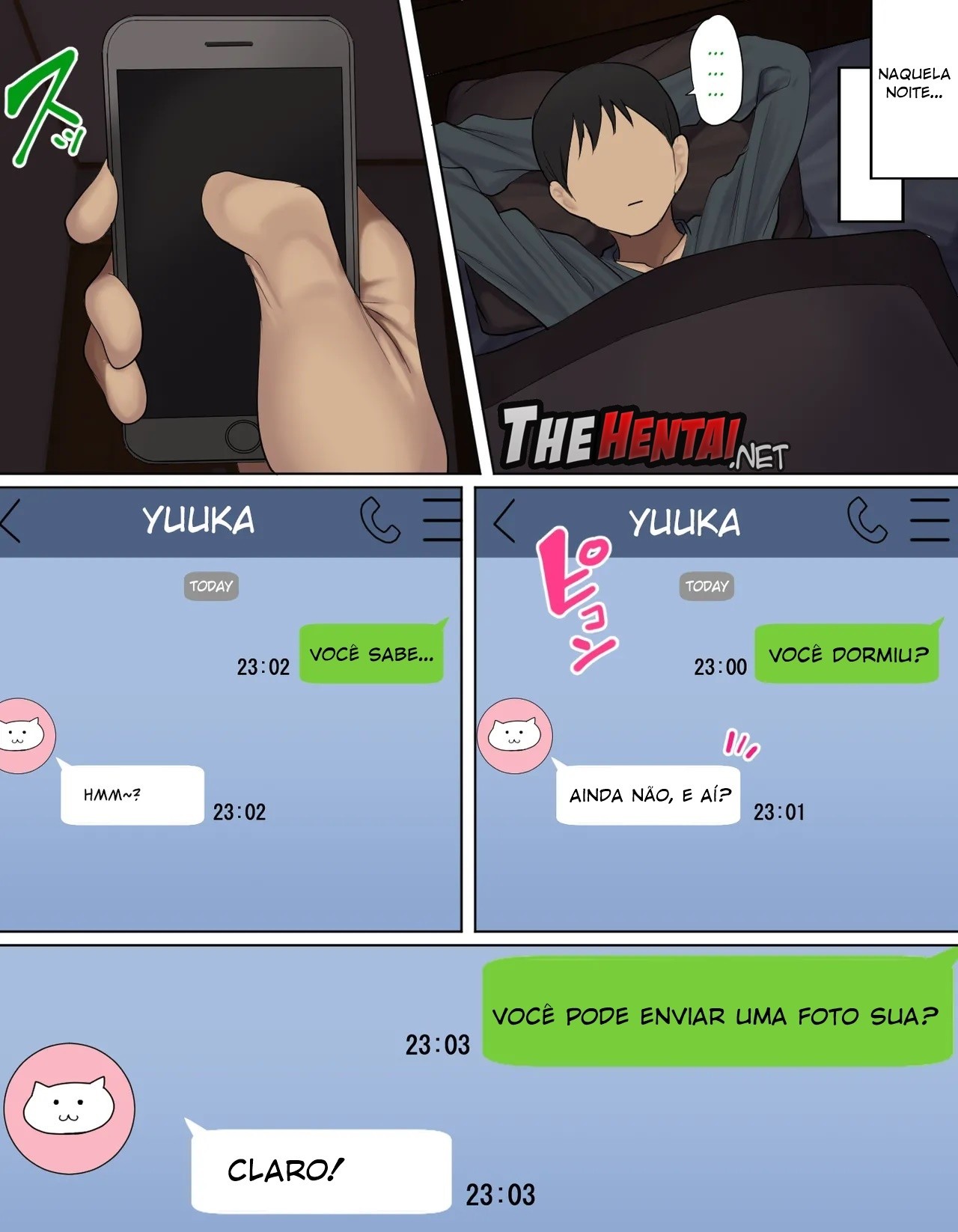 I fucked his friend instead Hentai pt-br 12