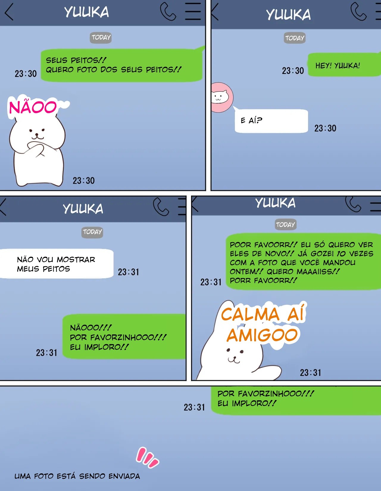 I fucked his friend instead Hentai pt-br 16
