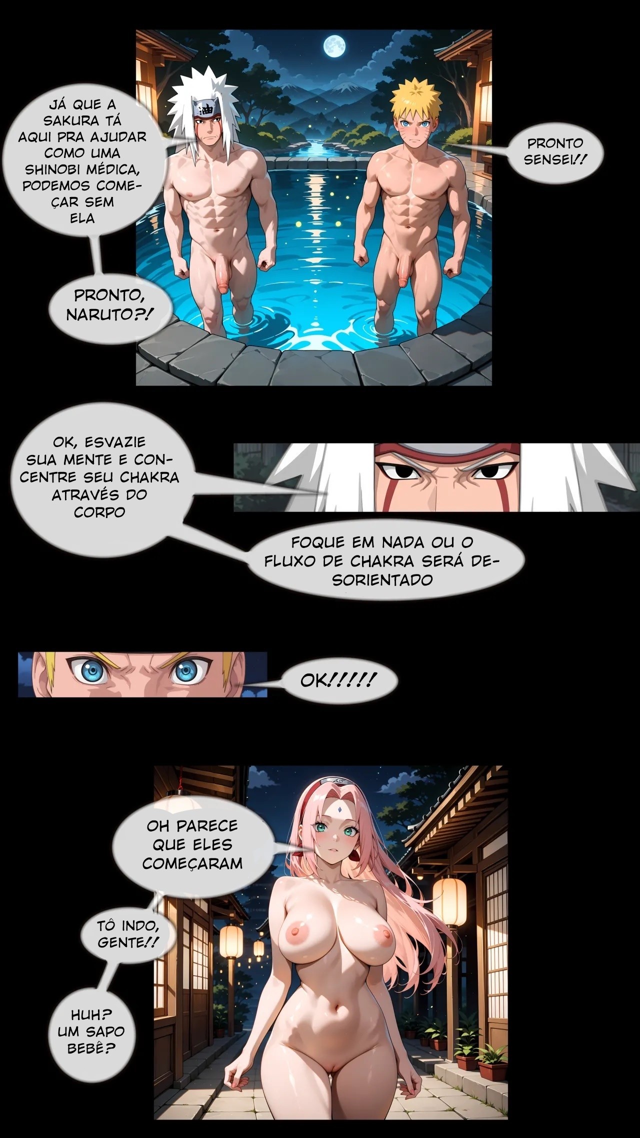 Kunoichi Chakra Drainage Hentai pt-br 04