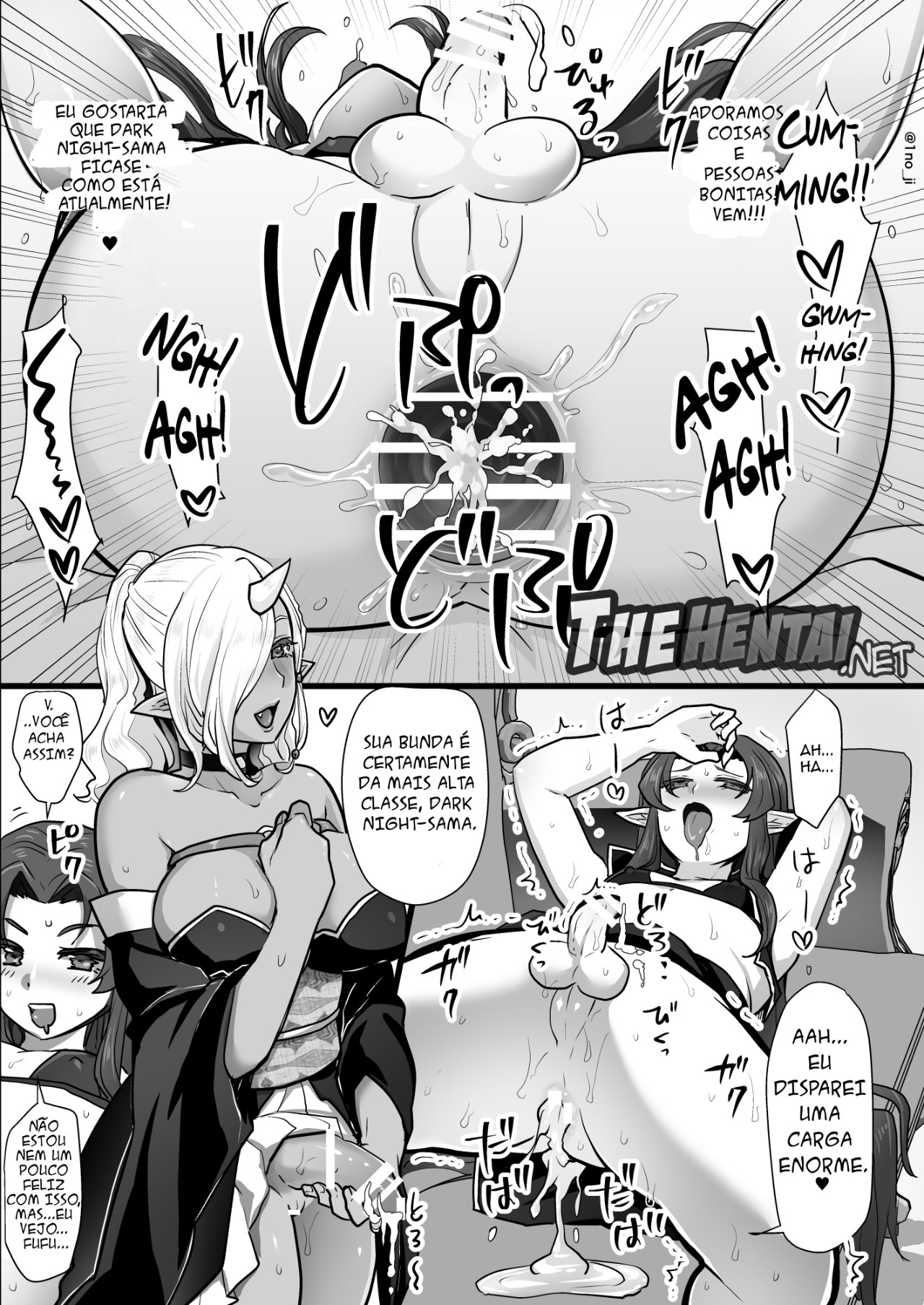 Maou-gun No Moto Kanbu Ga Yuusha Ni Makete Mesu Ni Sareru Hanashi Hentai pt-br 59