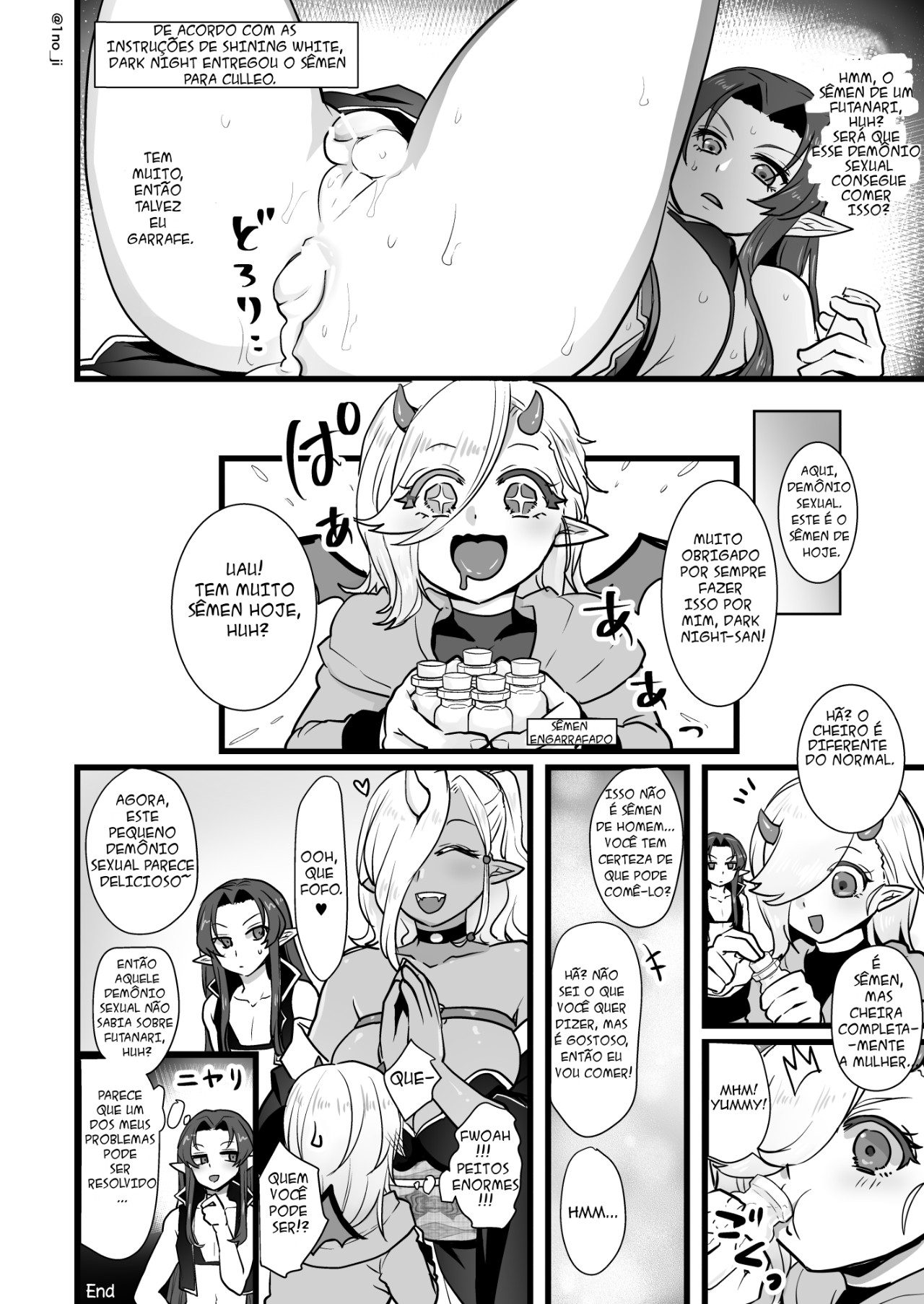 Maou-gun No Moto Kanbu Ga Yuusha Ni Makete Mesu Ni Sareru Hanashi Hentai pt-br 60