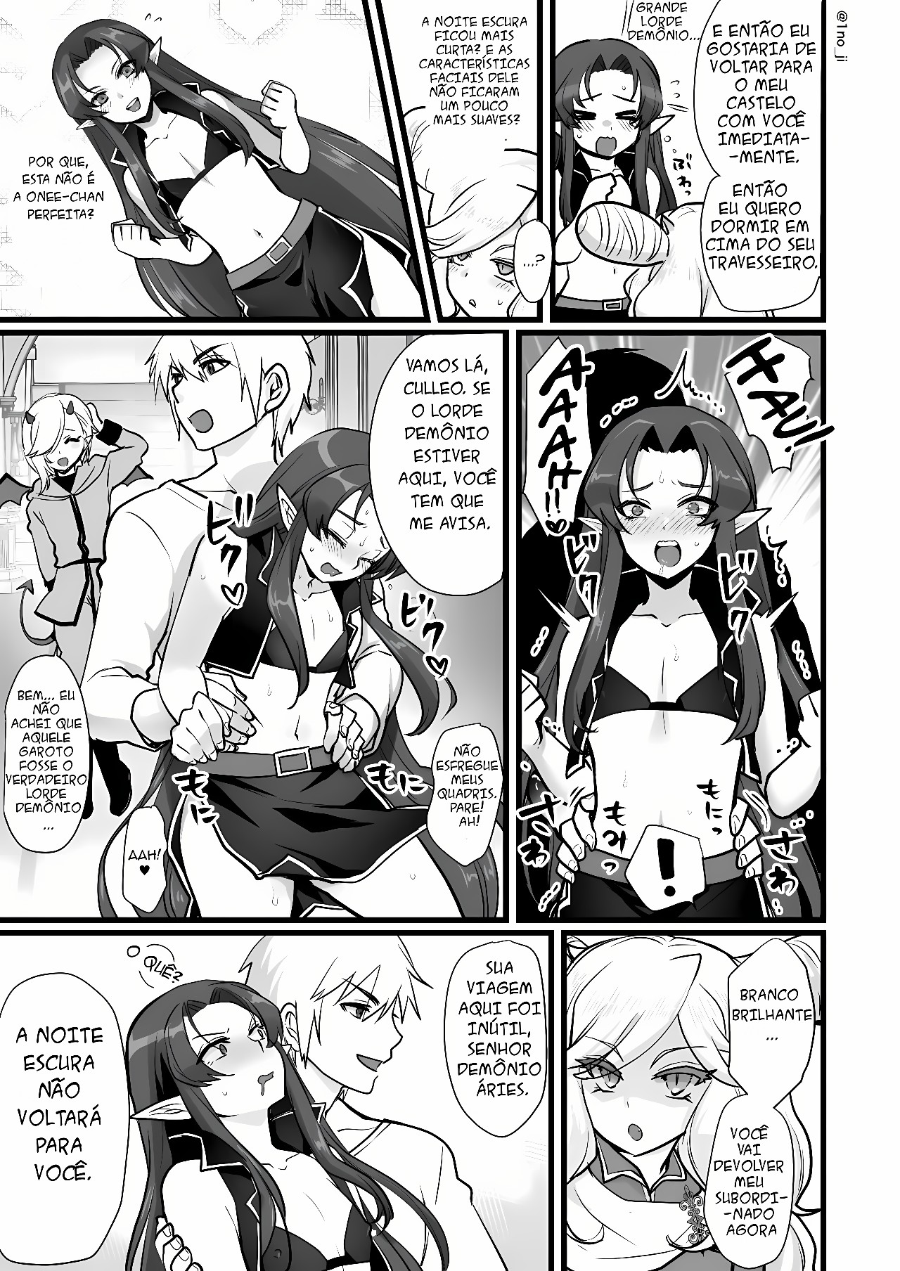 Maou-gun no Moto Kanbu ga Yuusha ni Makete Mesu ni Sareru Hanashi Part 2 Hentai pt-br 10