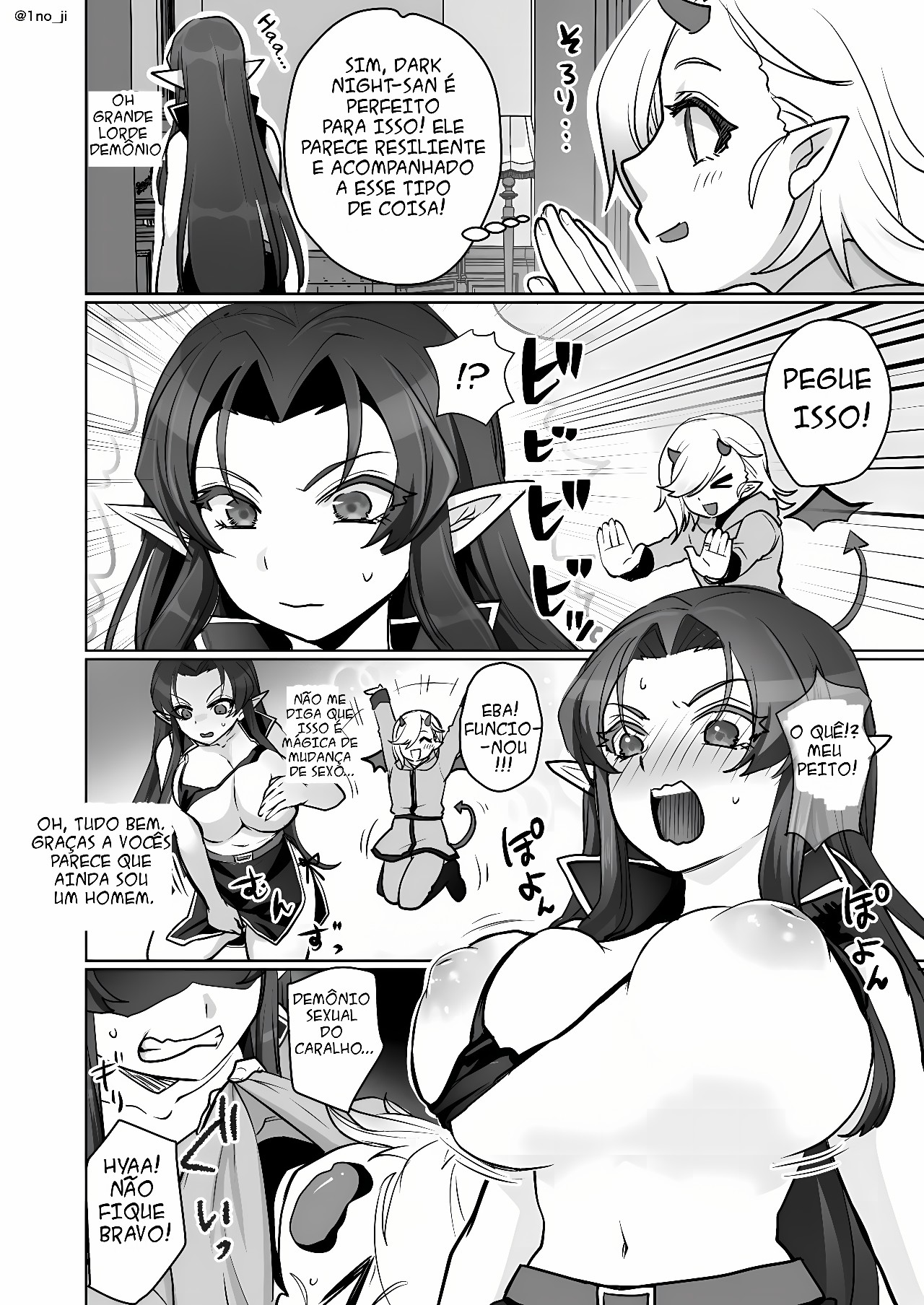 Maou-gun no Moto Kanbu ga Yuusha ni Makete Mesu ni Sareru Hanashi Part 2 Hentai pt-br 15