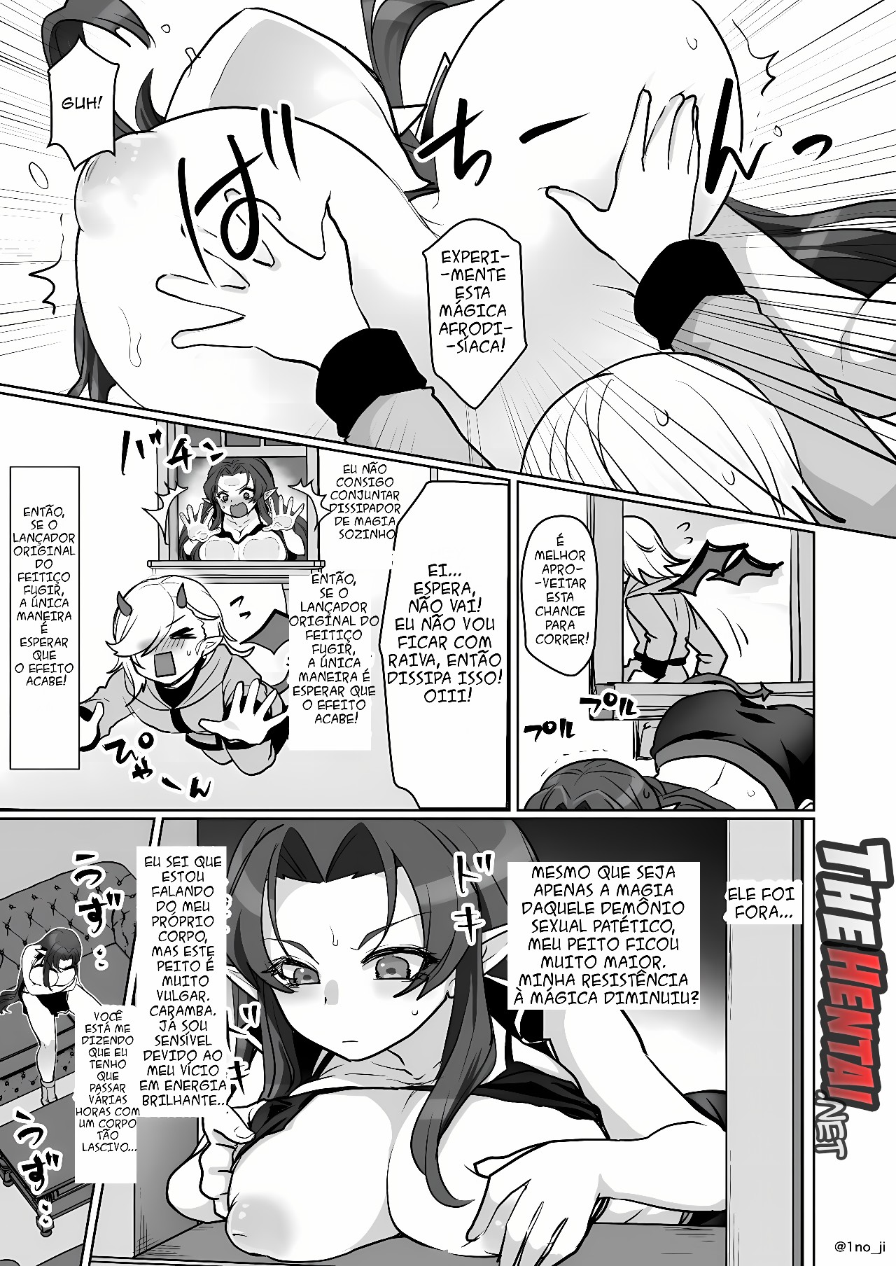 Maou-gun no Moto Kanbu ga Yuusha ni Makete Mesu ni Sareru Hanashi Part 2 Hentai pt-br 16