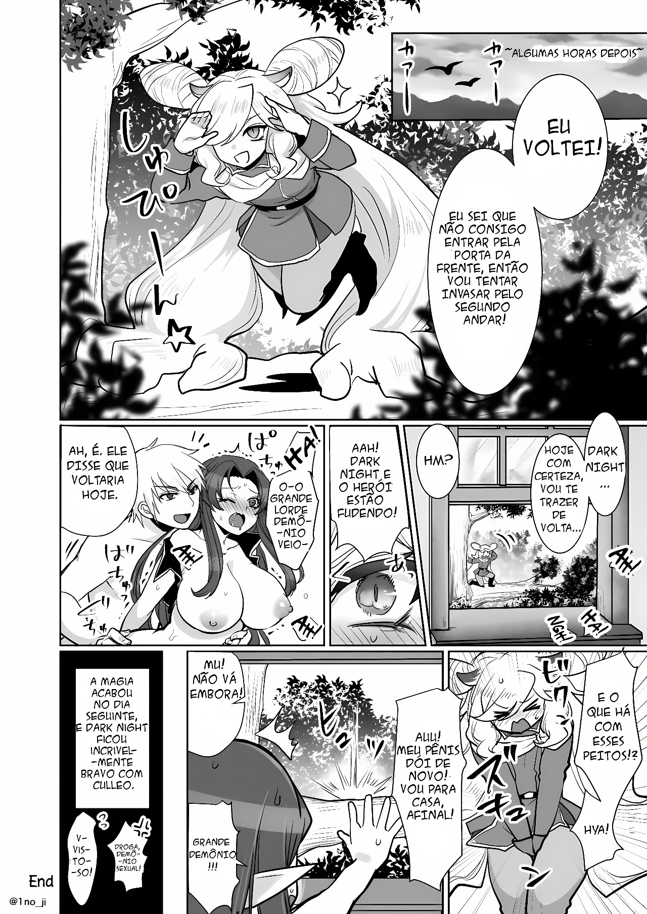 Maou-gun no Moto Kanbu ga Yuusha ni Makete Mesu ni Sareru Hanashi Part 2 Hentai pt-br 21