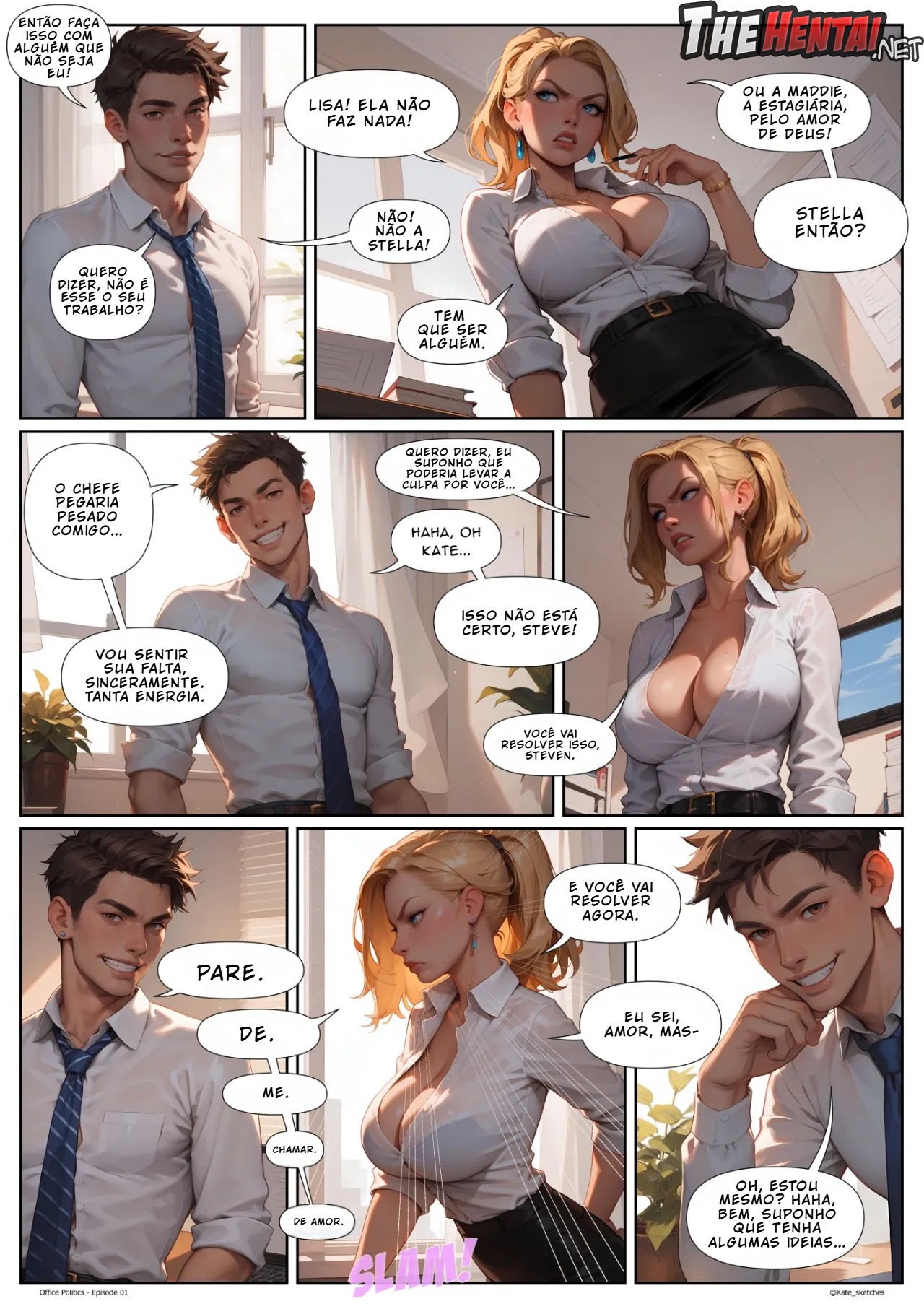 Office Politics Part 1: The Deal Hentai pt-br 16