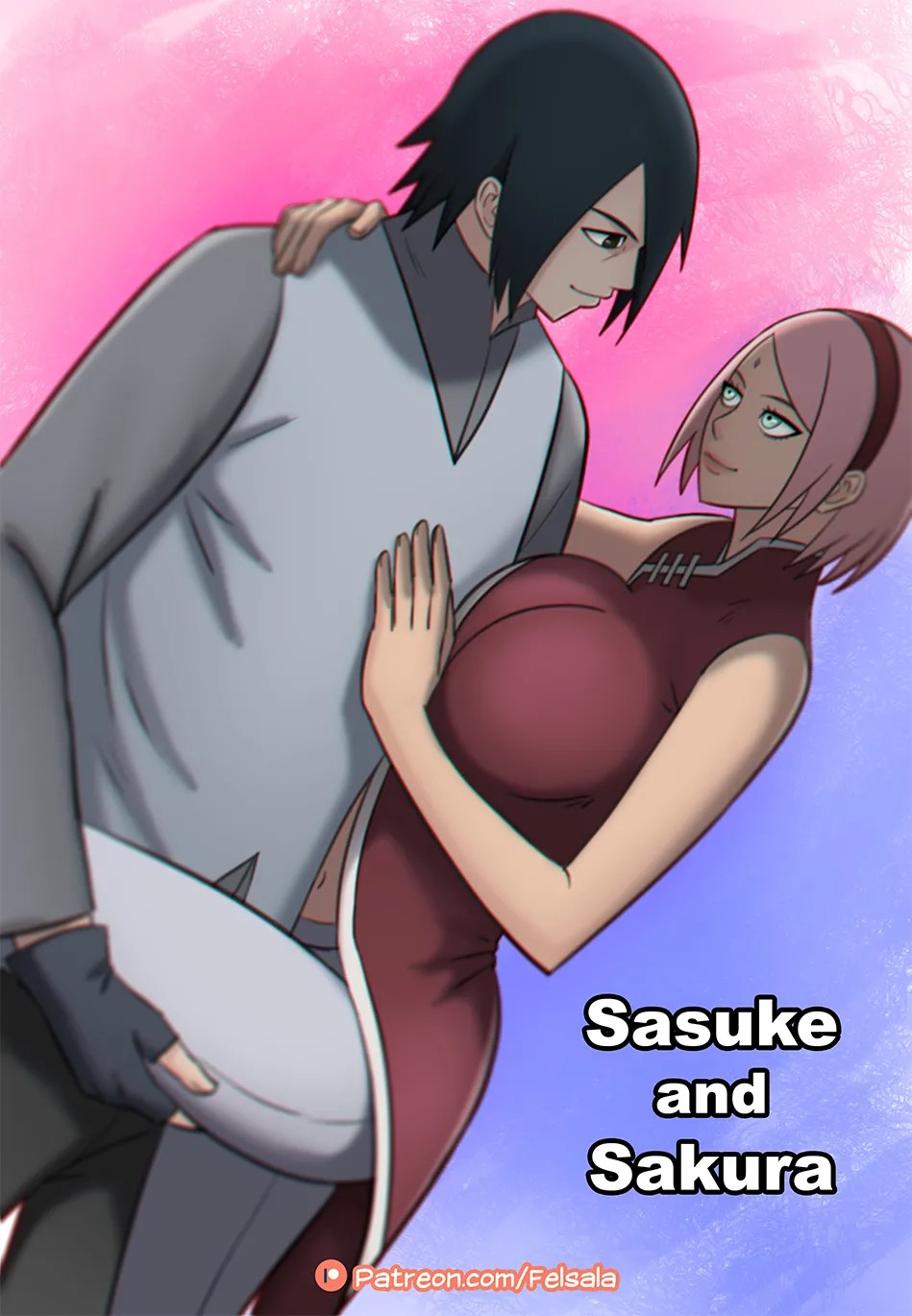 Sasuke And Sakura By Felsala  Hentai pt-br 01