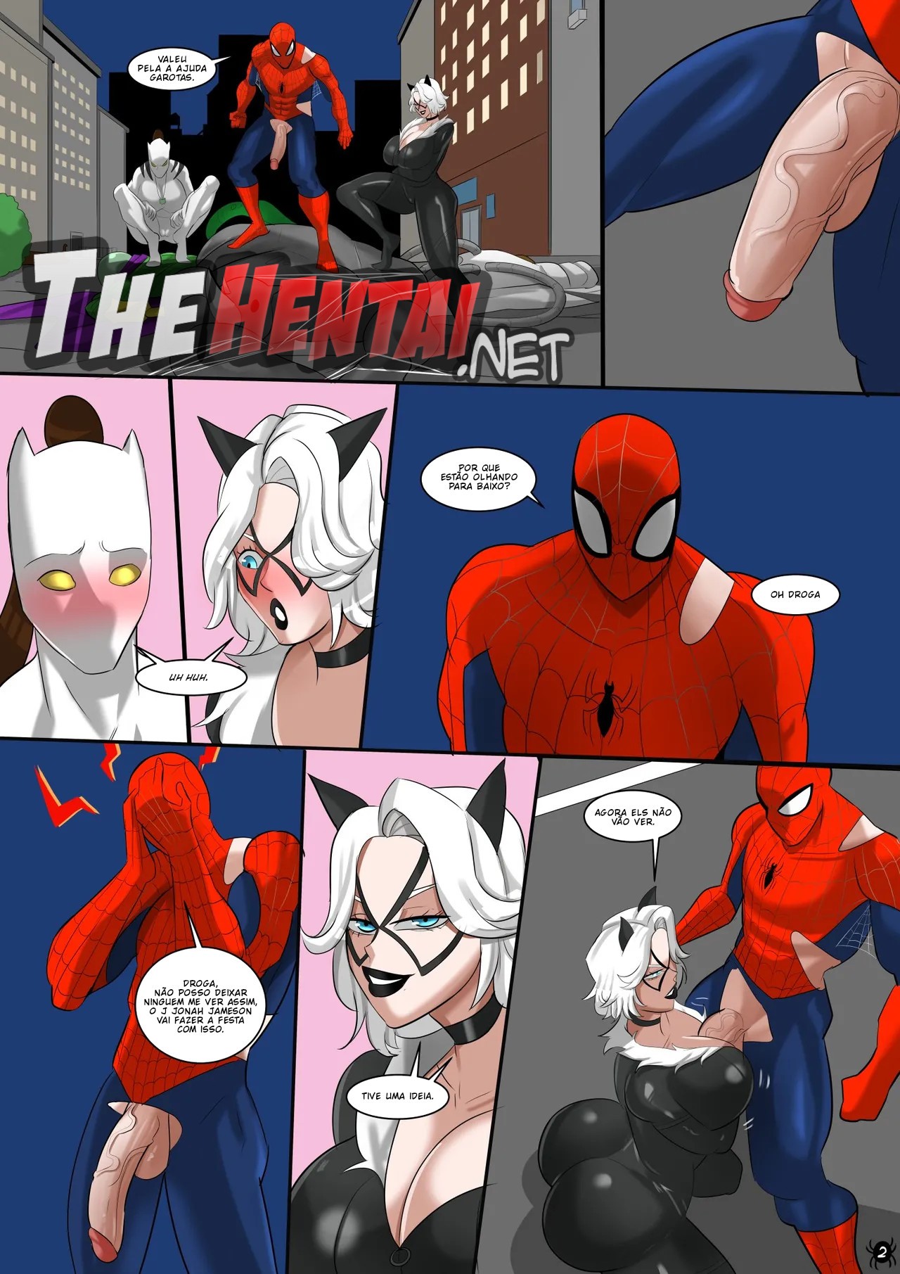 Spider-Man: Birth Of The Redtigress  Hentai pt-br 03