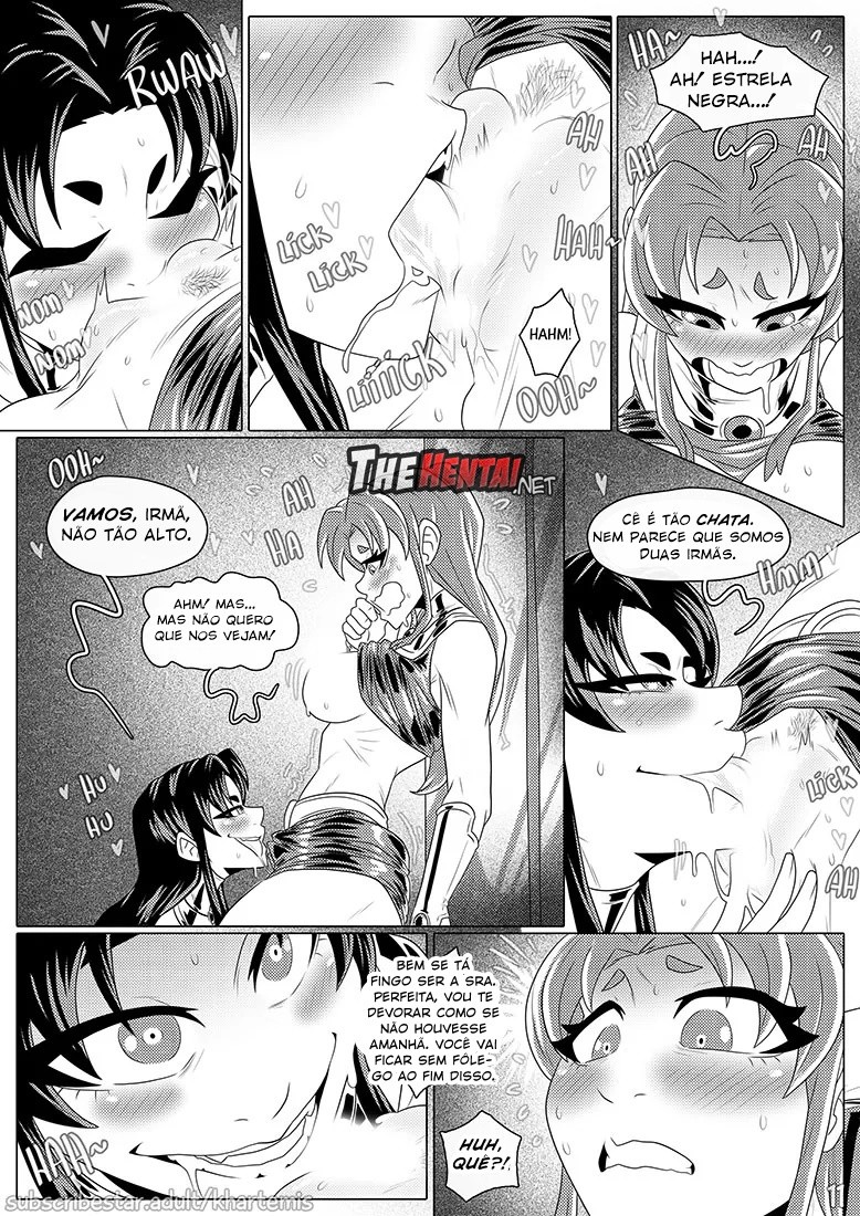 Starfire & Blackfire: Fires Of Tamaran Hentai pt-br 13